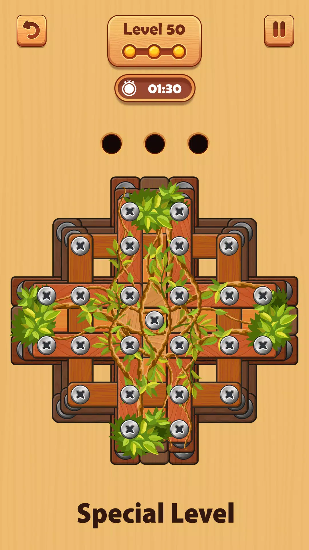 木制螺母和螺栓