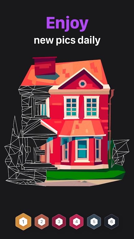 多边形艺术画 多边形艺术画