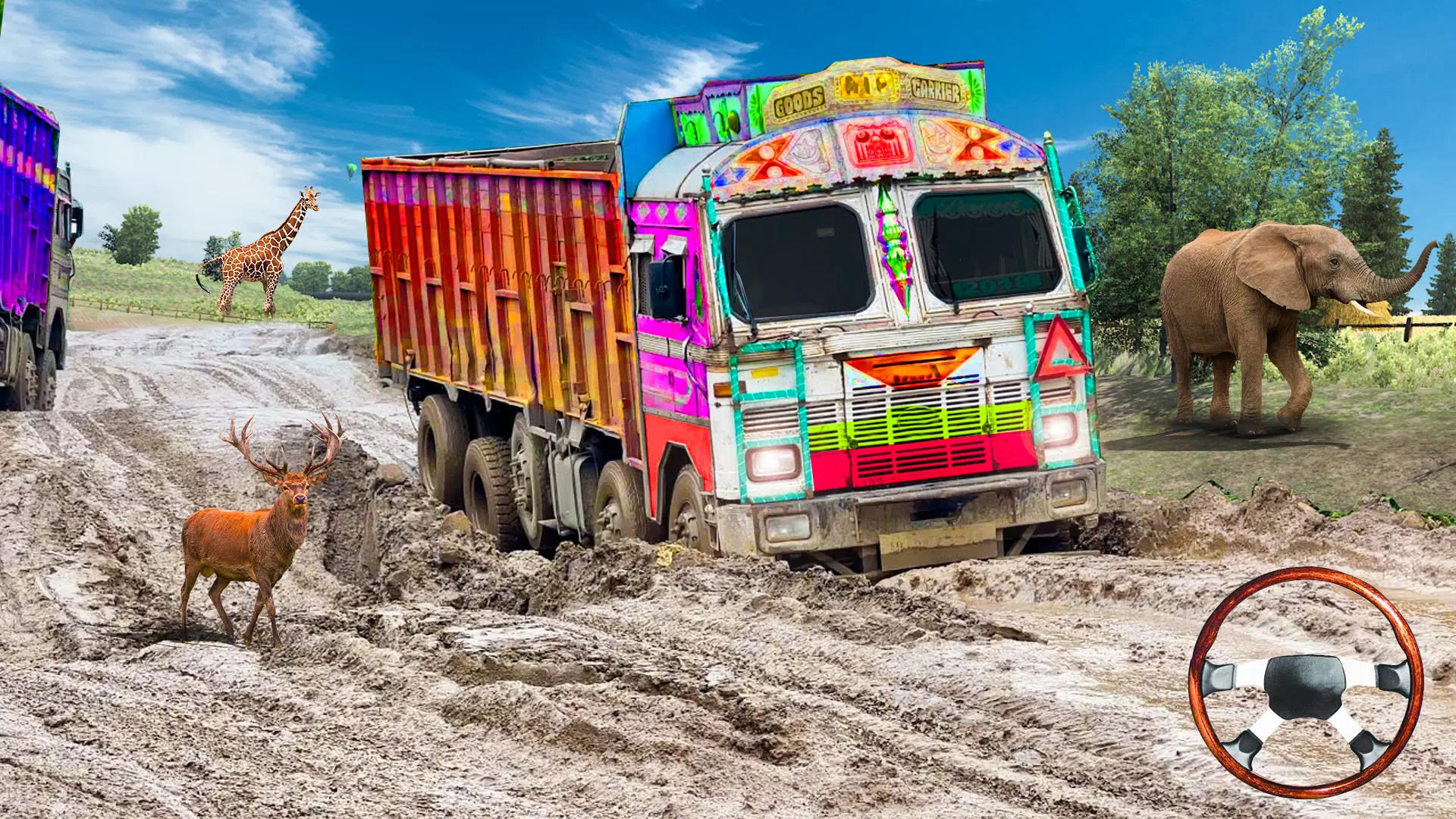 真实的印度卡车模拟器3D 真实的印度卡车模拟器3D