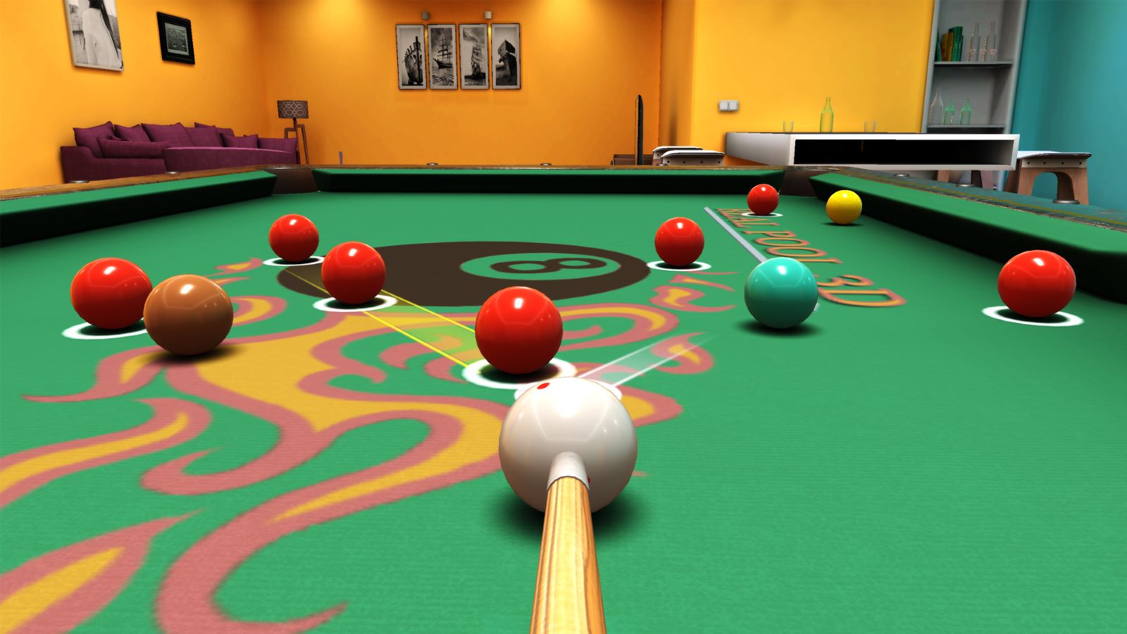 真实3D台球明星之路 真实3D台球明星之路