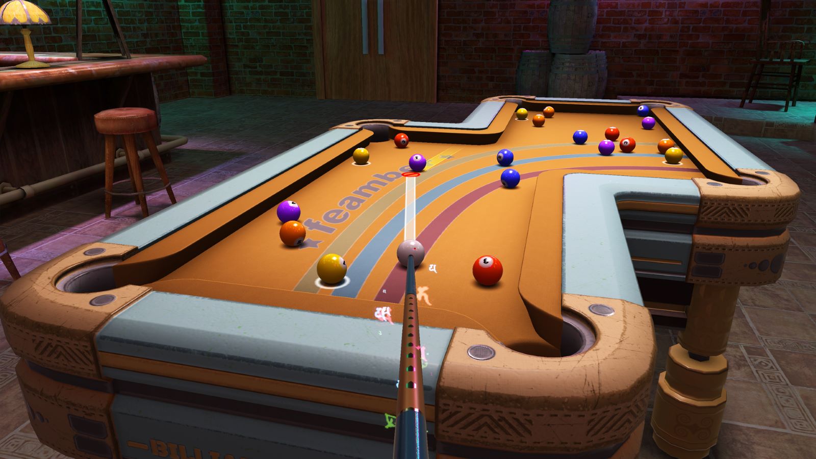 真实3D台球明星之路 真实3D台球明星之路