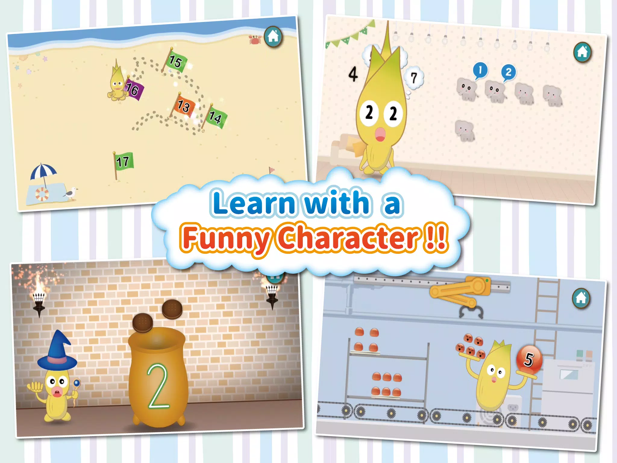 儿童数数游戏：123 Goobe