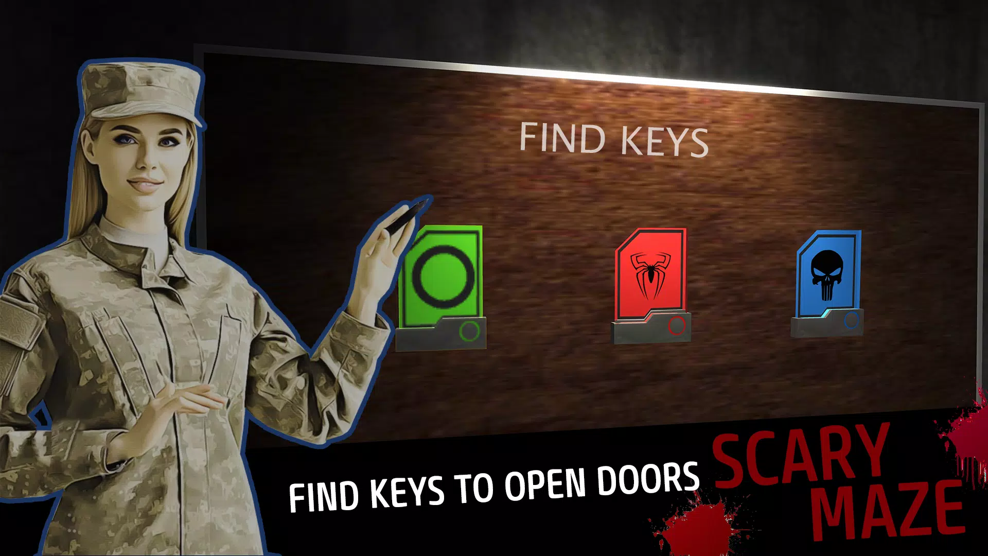 恐怖迷宫逃脱:恐怖游戏 恐怖迷宫逃脱:恐怖游戏