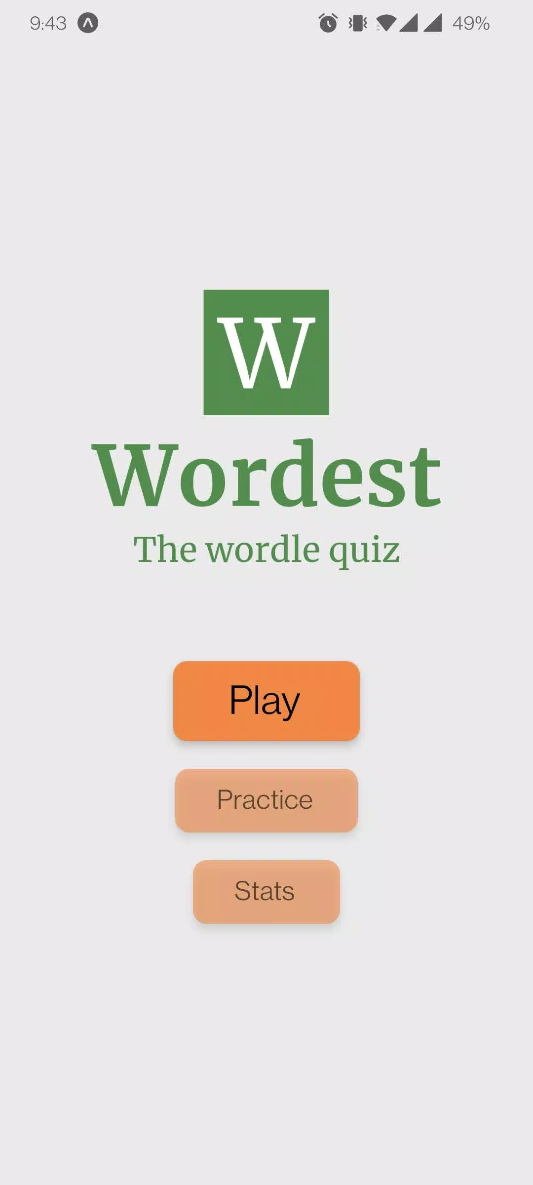 Wordest-每日单词测验