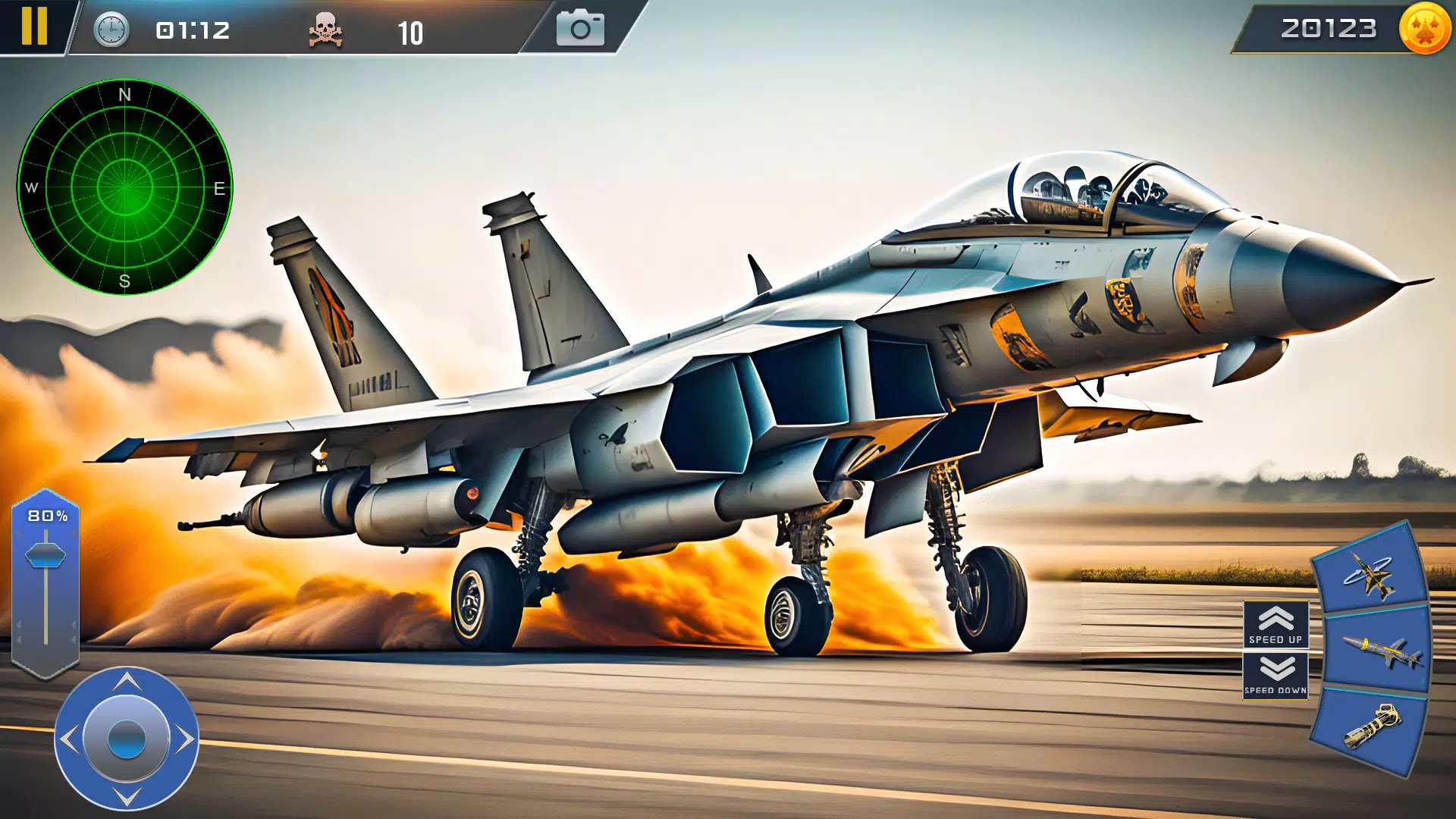 喷气式战斗机飞行游戏