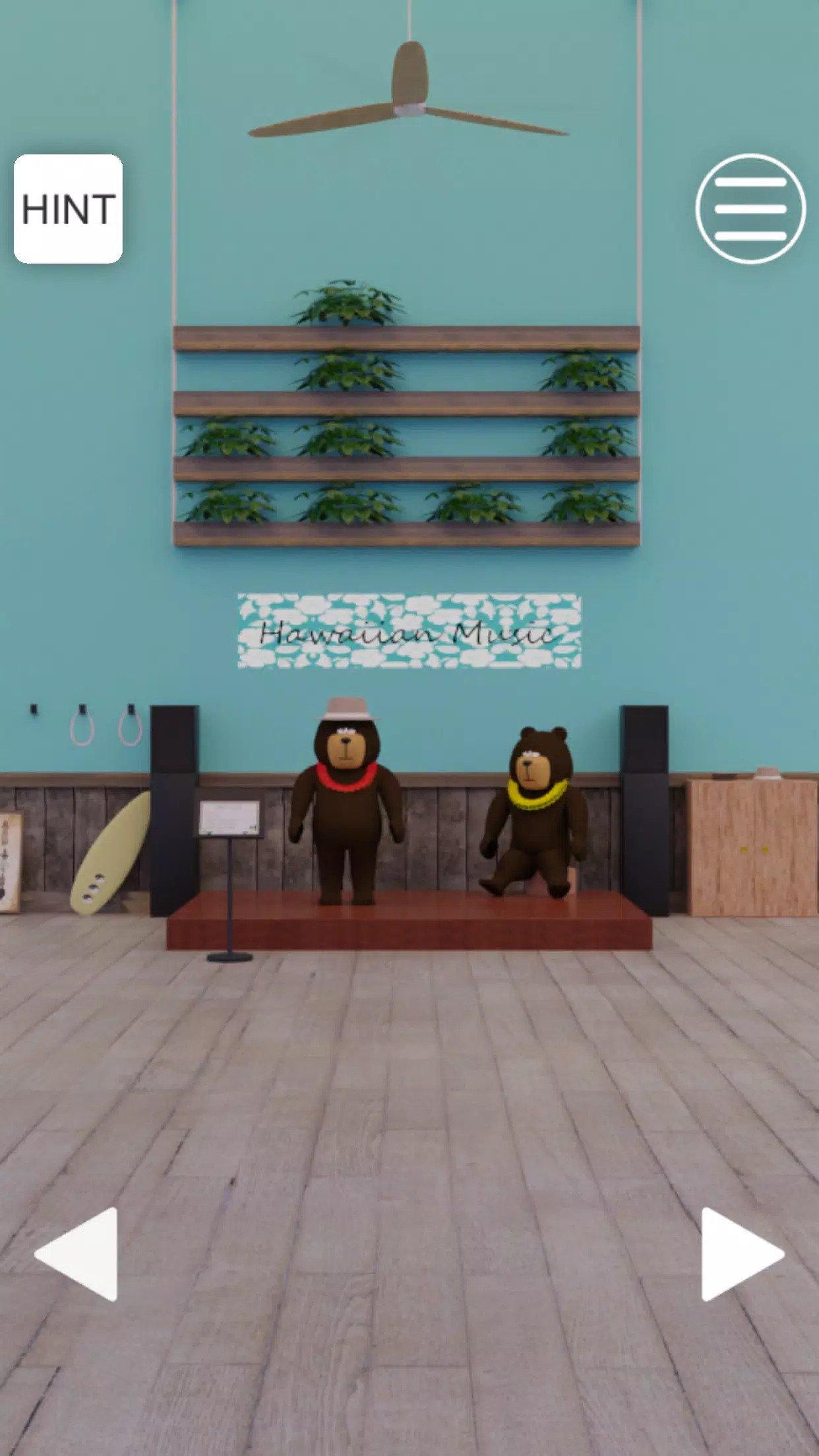 逃脱游戏 Hawaiian Cafe