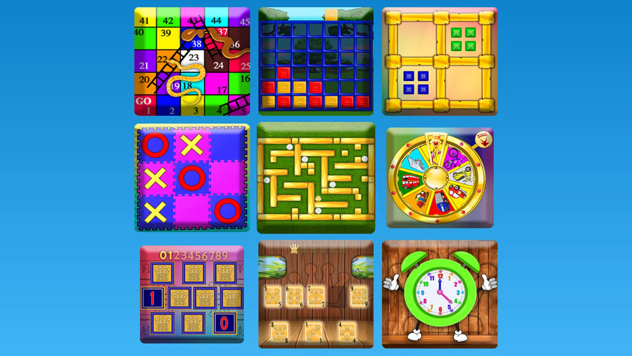 圣诞拼图棋盘游戏