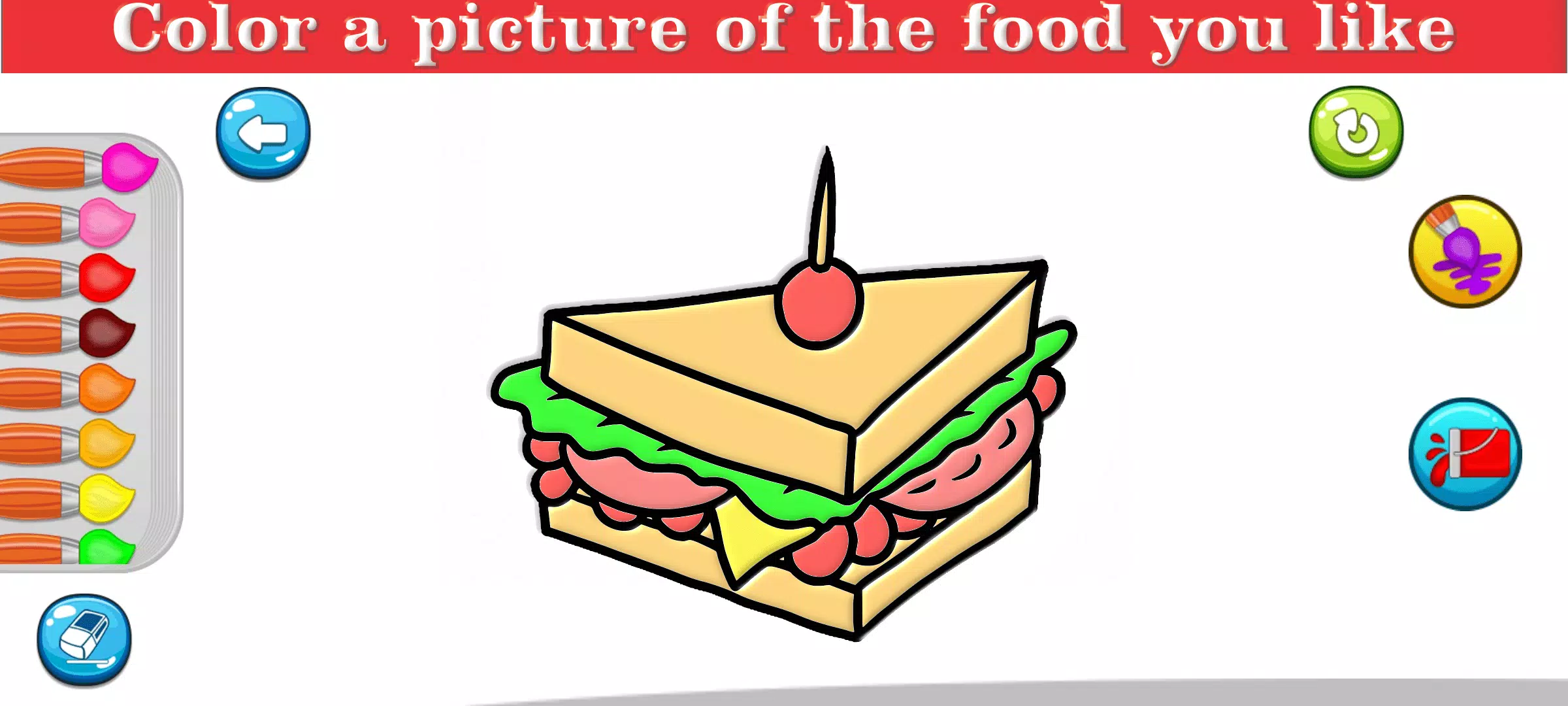 食品着色：ASMR颜色