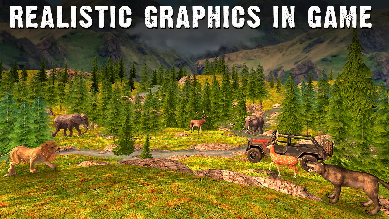 野生动物狩猎游戏 3D