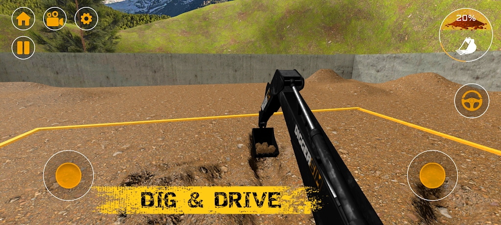 挖掘机模拟器