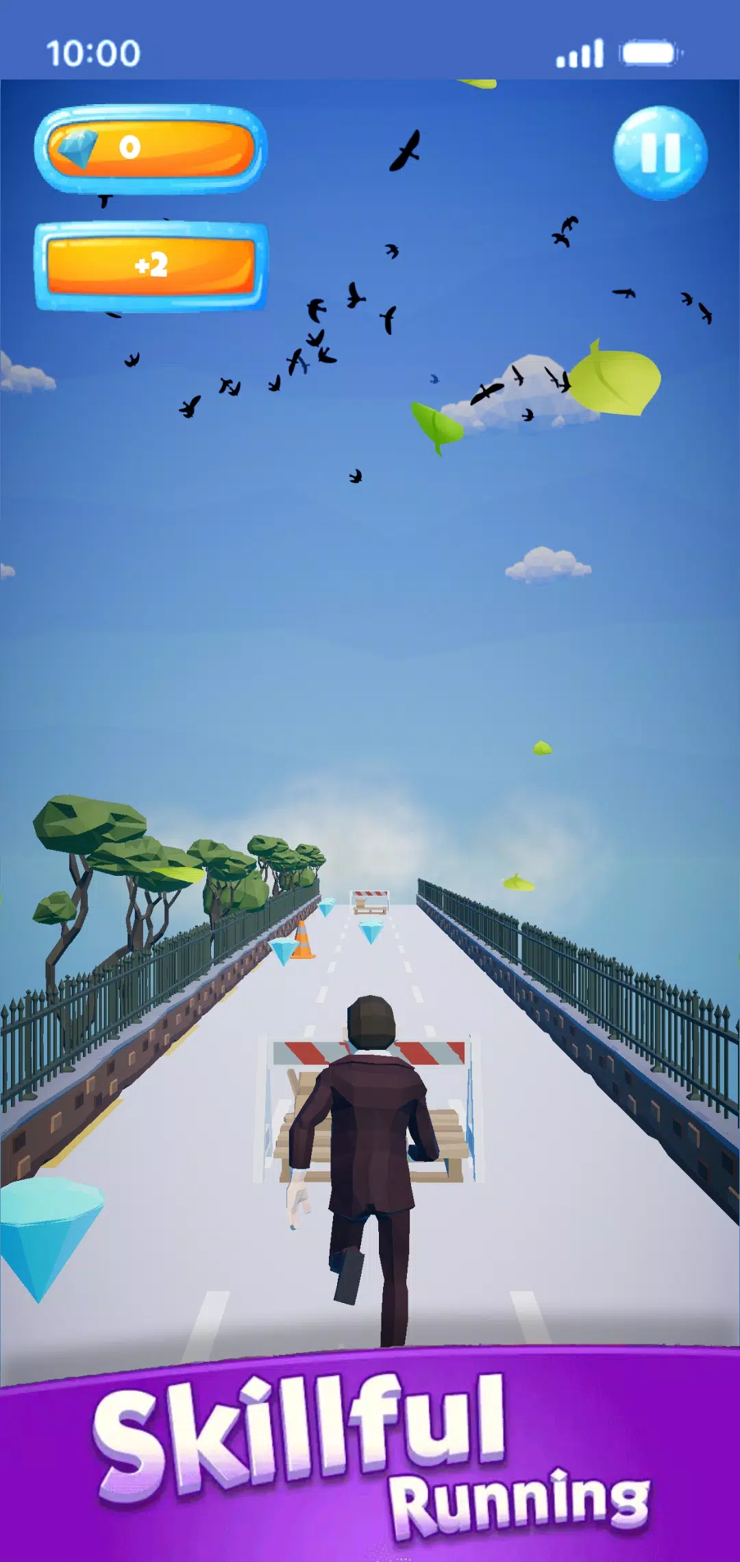 钻石跑：跑步游戏