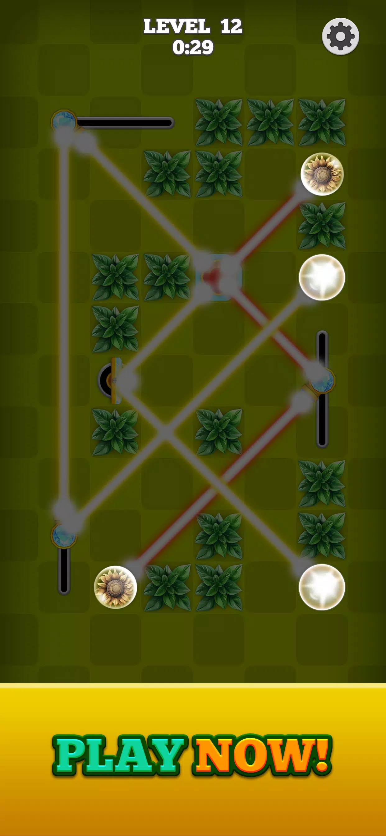 灯光链接：镜子谜题