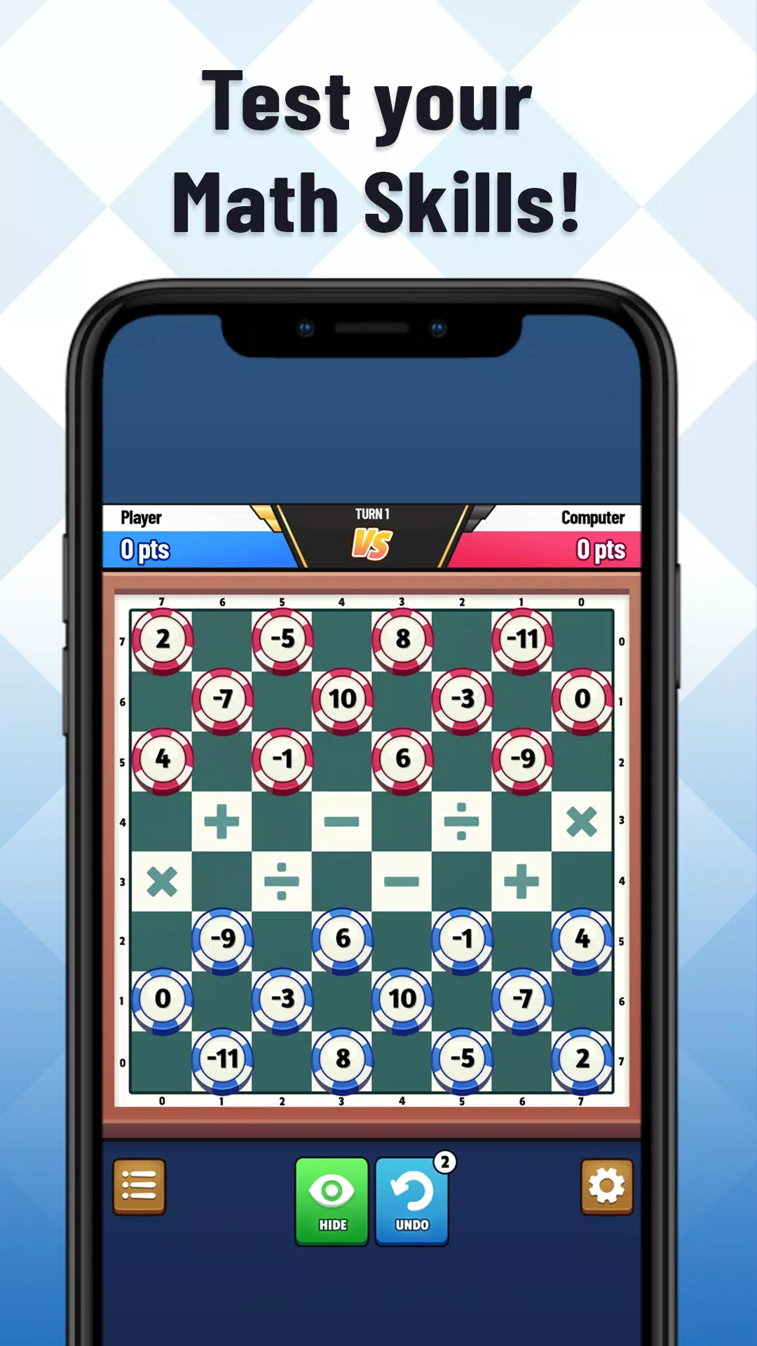 Damath:数学跳棋 Damath:数学跳棋