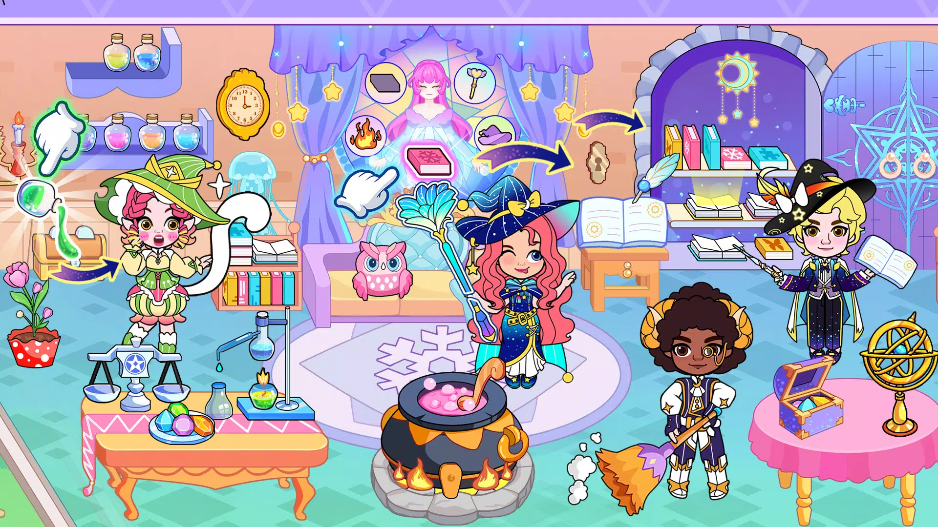 冰公主世界城堡生活