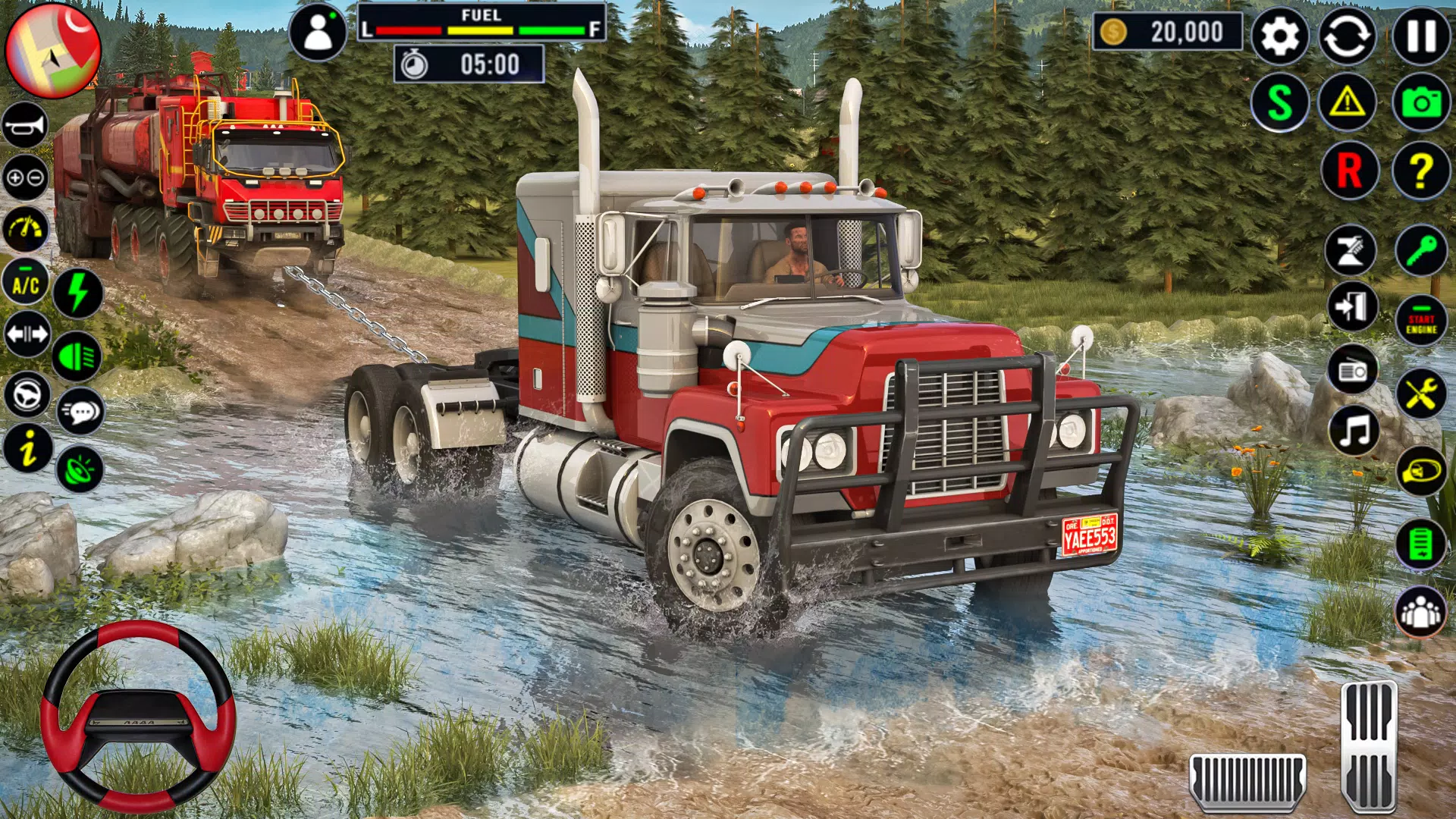 泥浆卡车驾驶:卡车 泥浆卡车驾驶:卡车