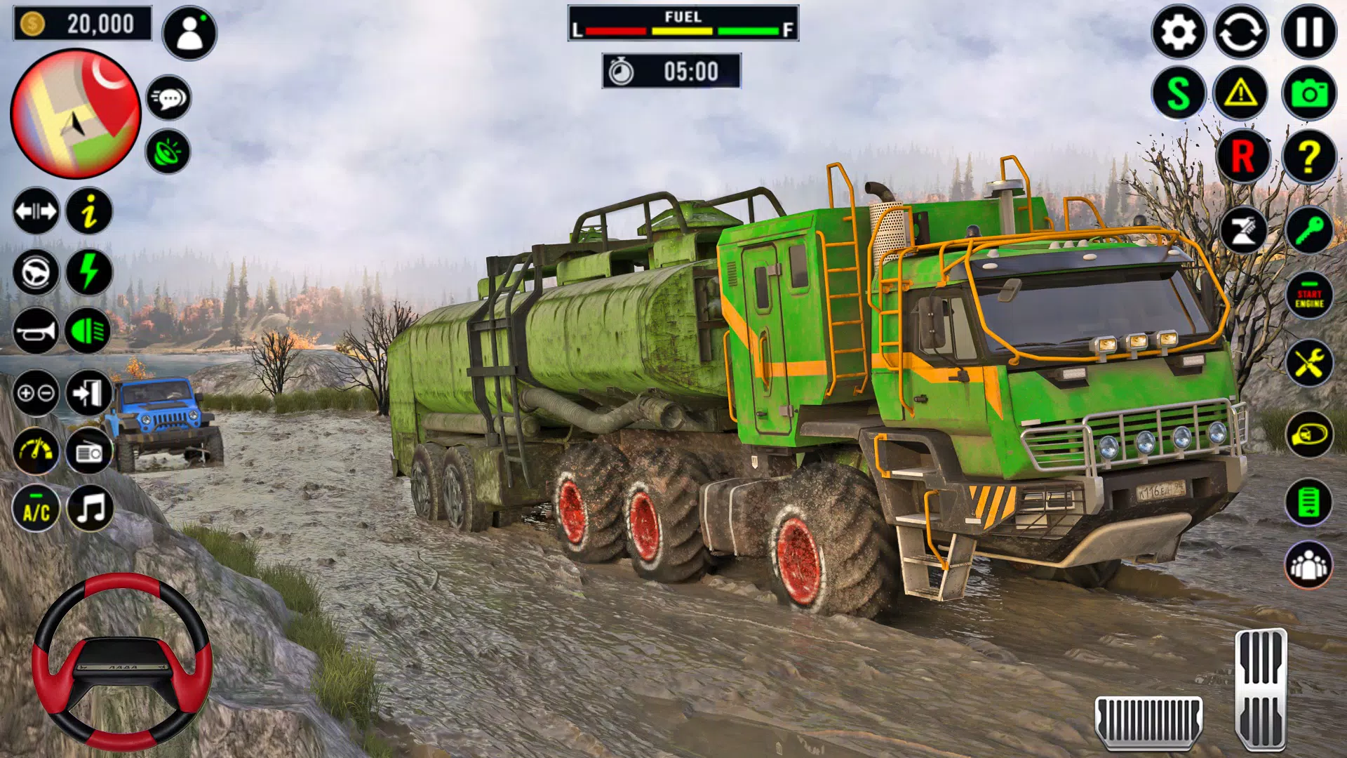 泥浆卡车驾驶:卡车 泥浆卡车驾驶:卡车