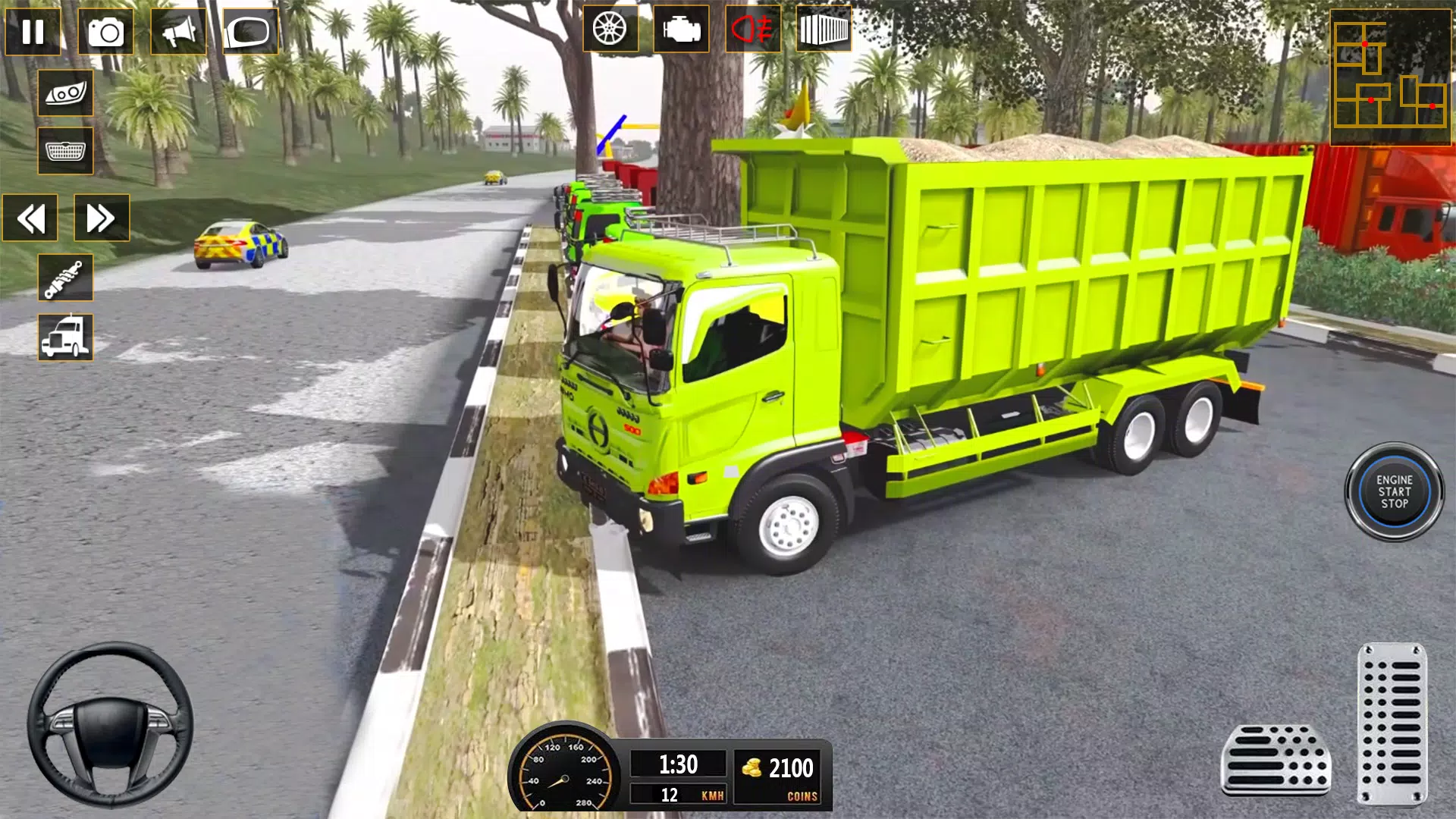 城市卡车货运游戏模拟人生3D