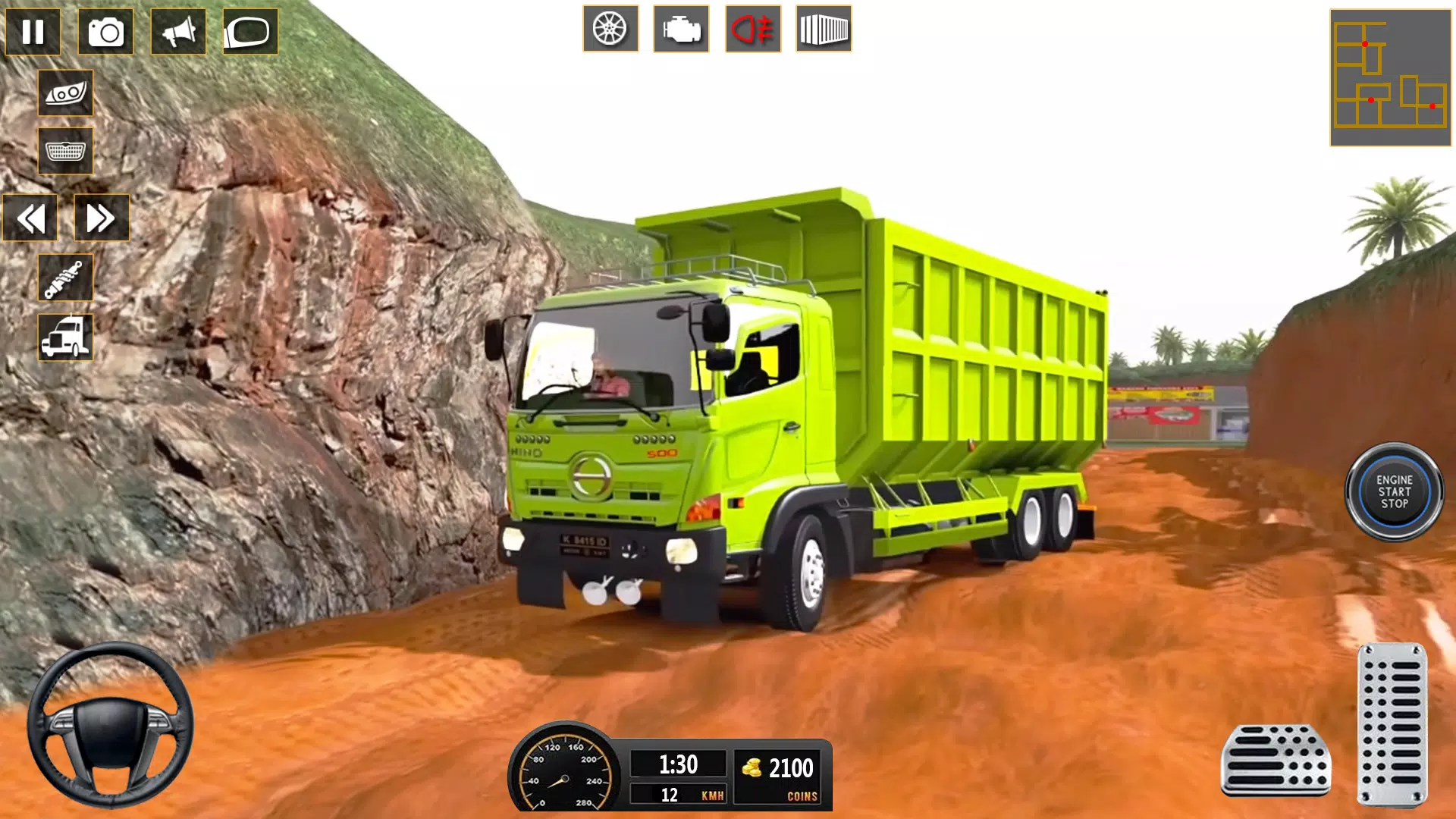 城市卡车货运游戏模拟人生3D