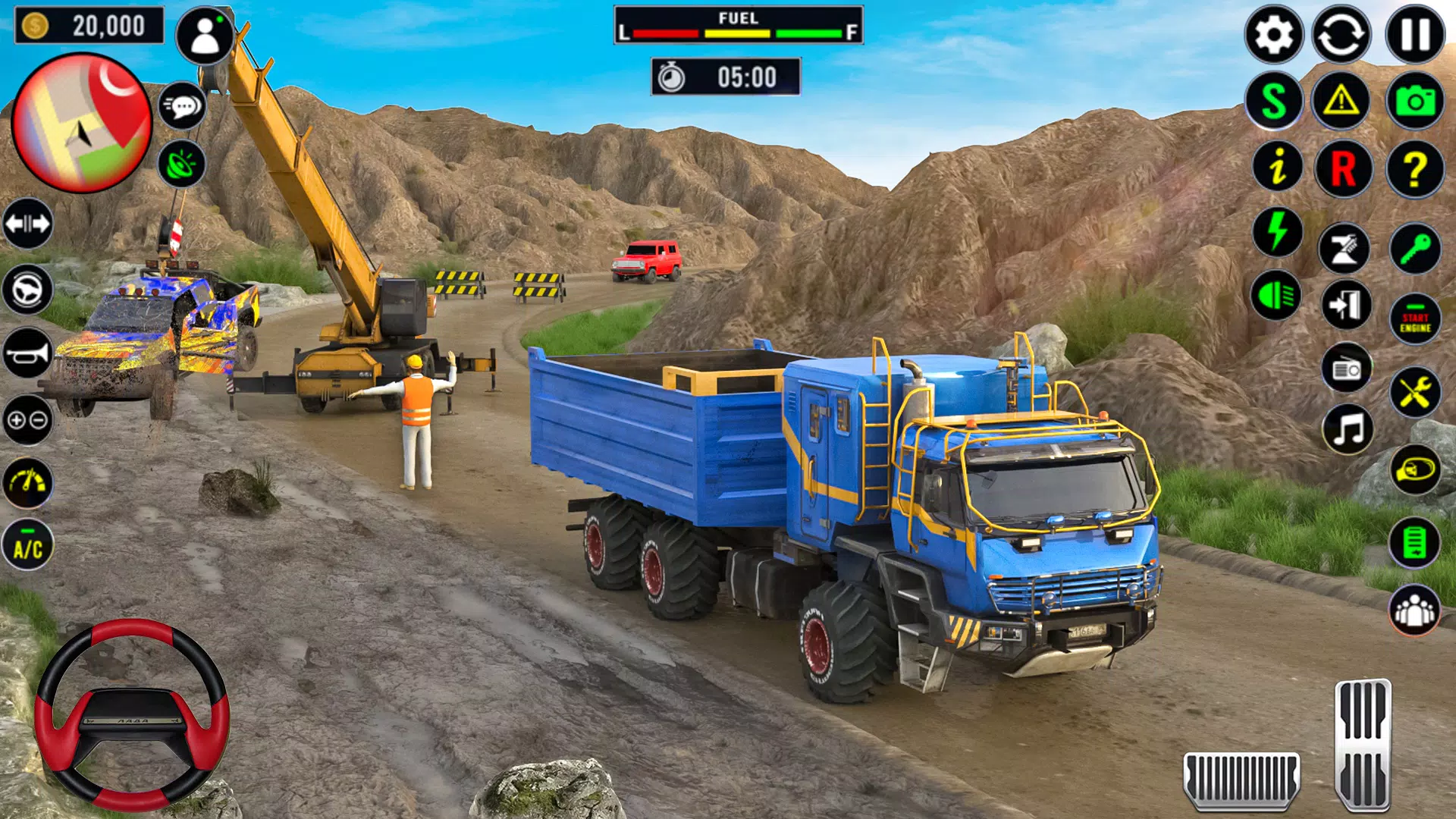 泥浆卡车驾驶:卡车 泥浆卡车驾驶:卡车