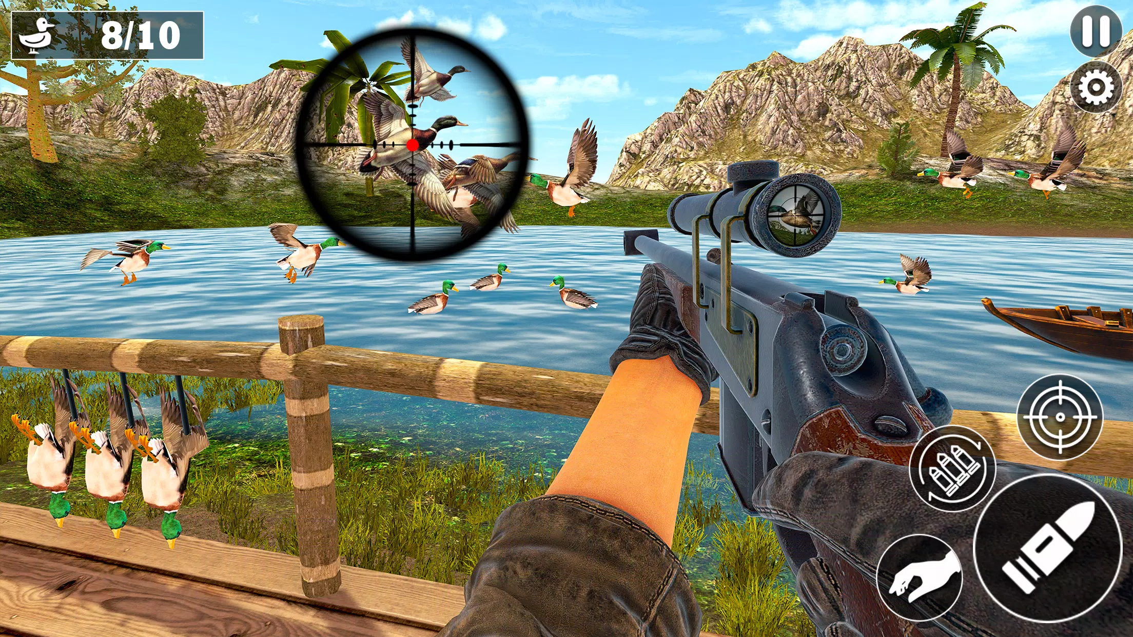 野鸭狩猎射击 野鸭狩猎射击