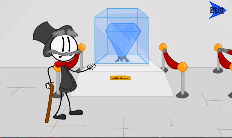 火柴人偷钻石 火柴人偷钻石