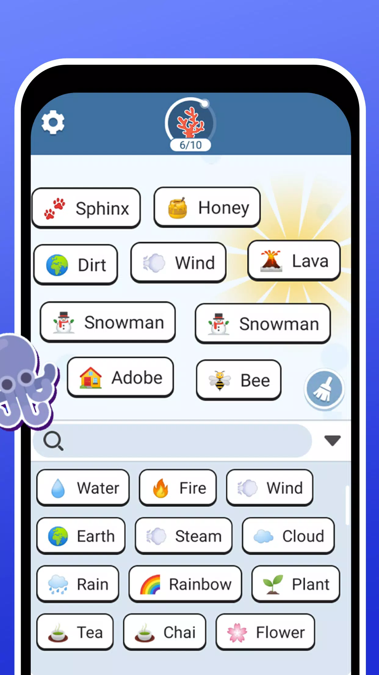 无限单词元素主义者