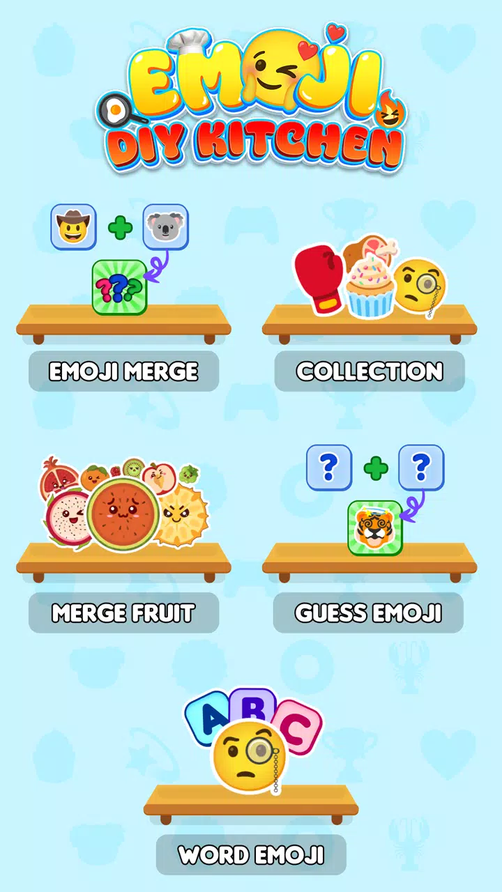 表情符号DIY厨房