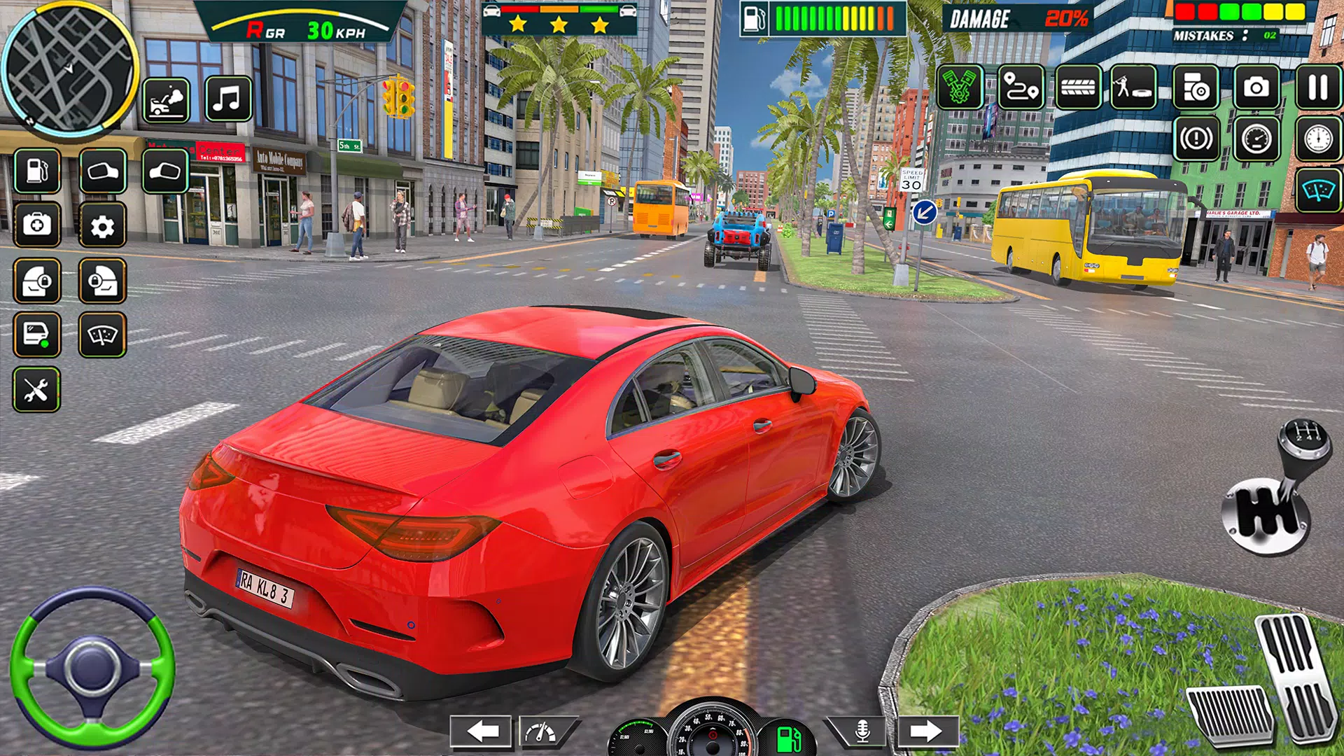 汽车驾驶汽车游戏3D