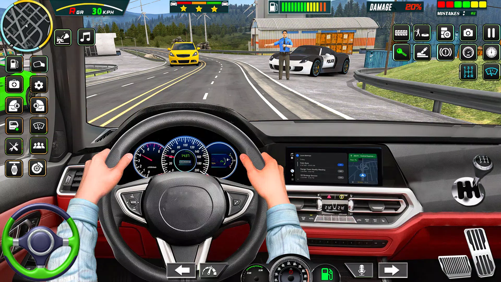 汽车驾驶汽车游戏3D