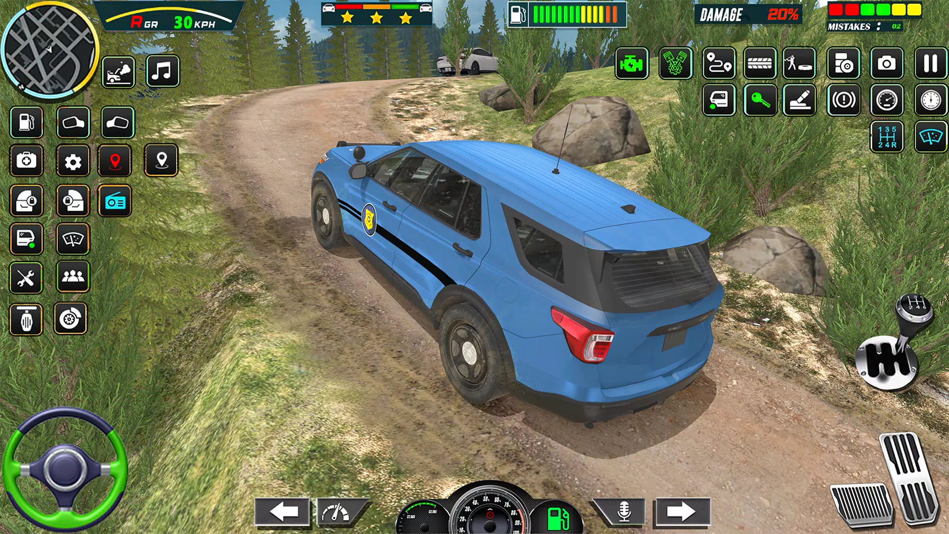 汽车驾驶汽车游戏3D