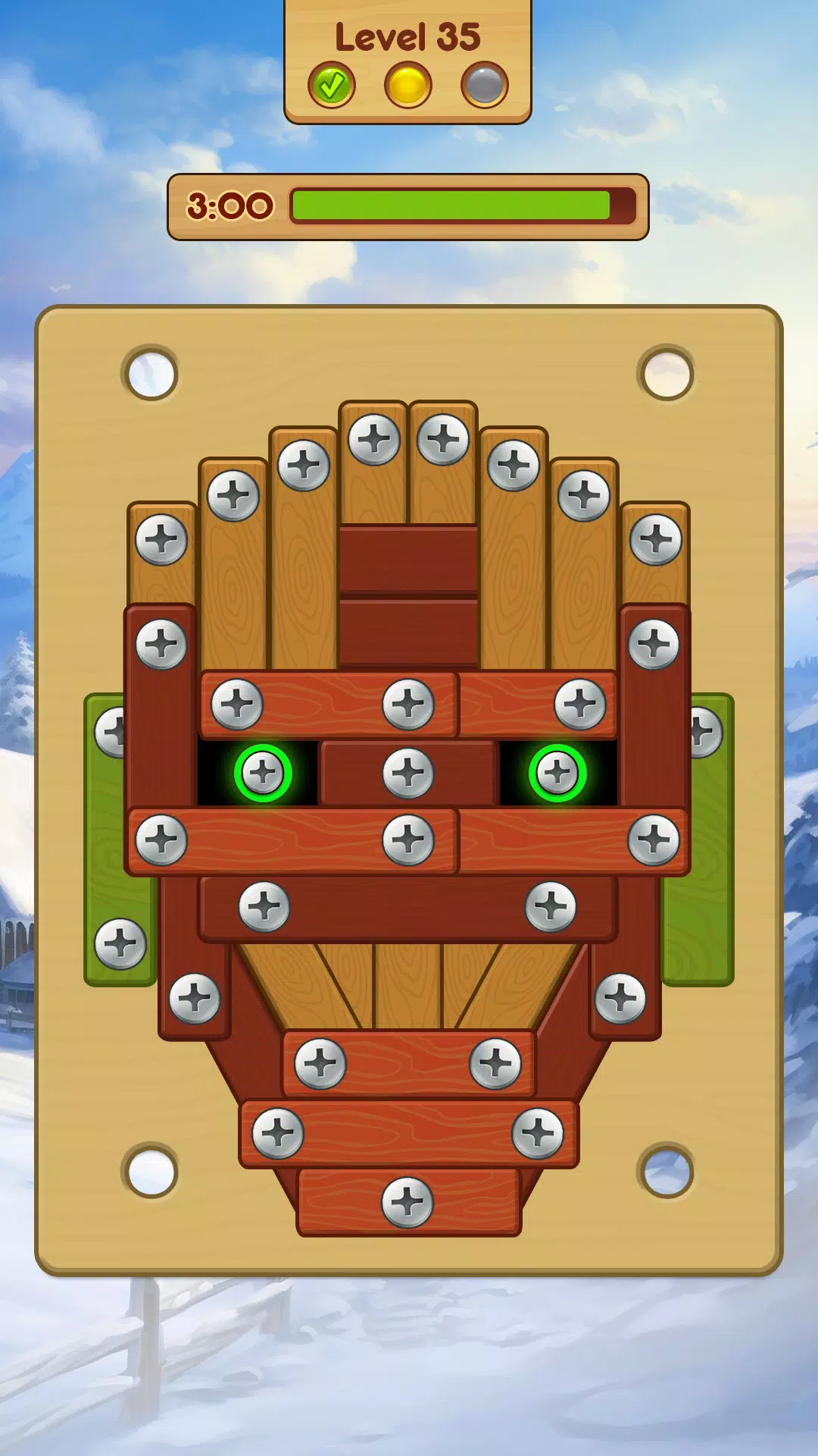 木螺钉：螺母和螺栓