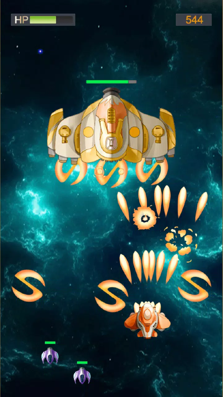 太空飞机射击游戏