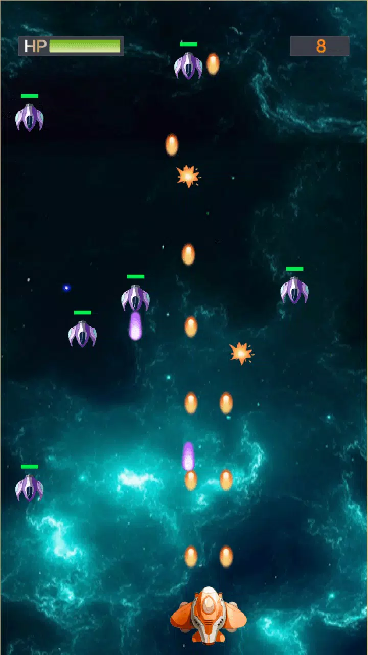 太空飞机射击游戏