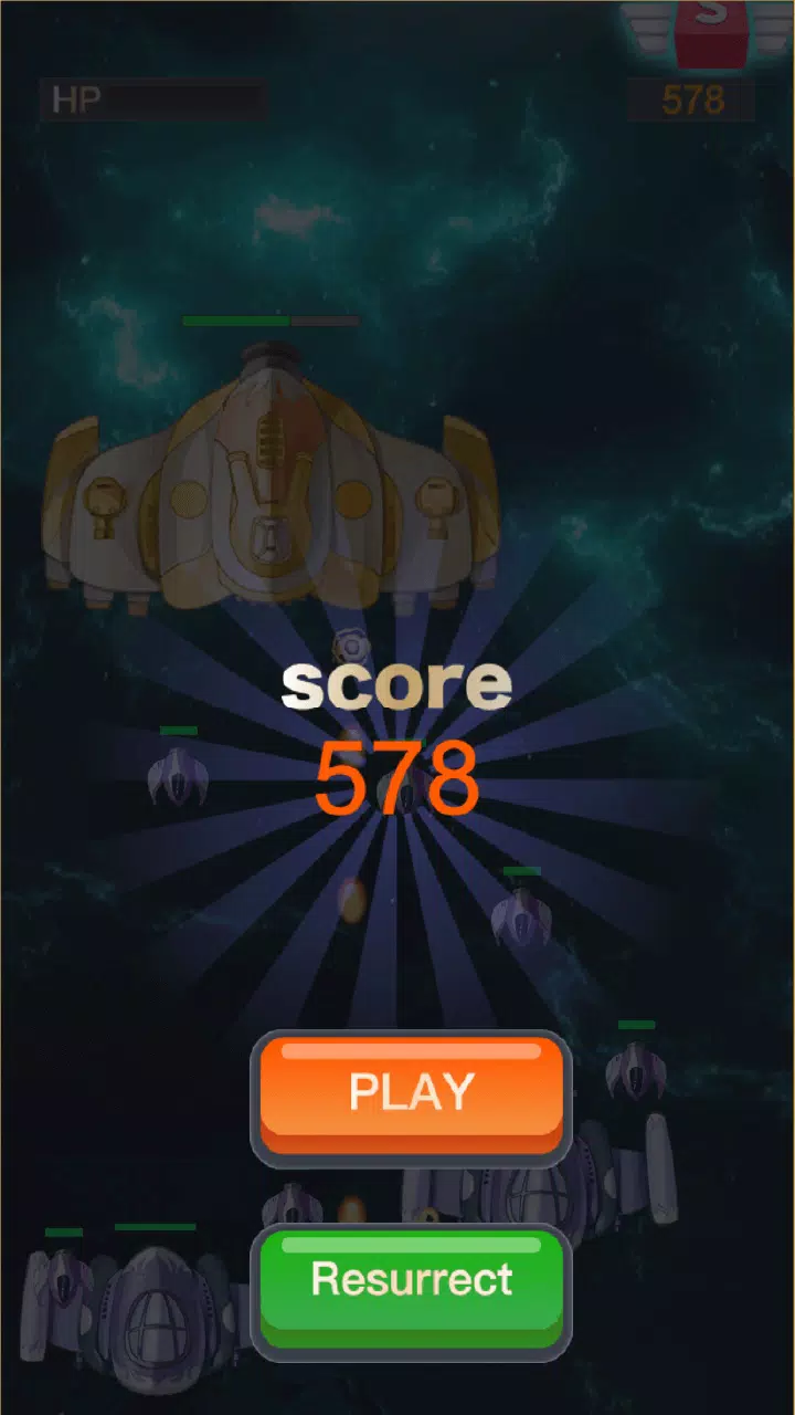 太空飞机射击游戏