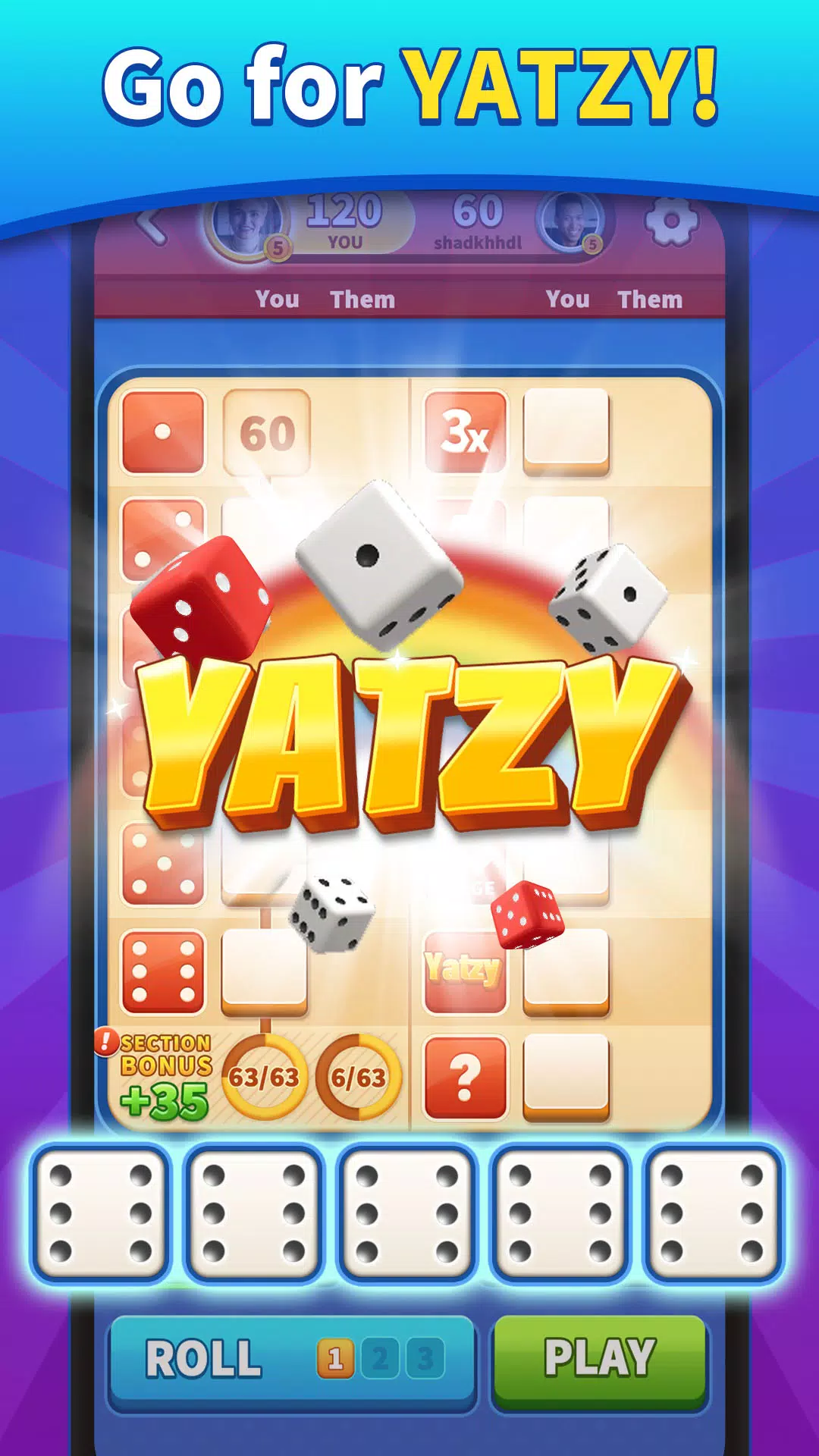 Yatzy GO！