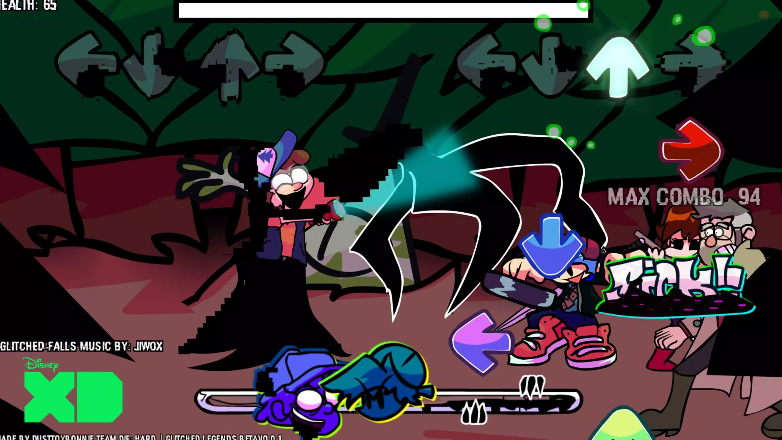 FNF闪耀的传奇Mod