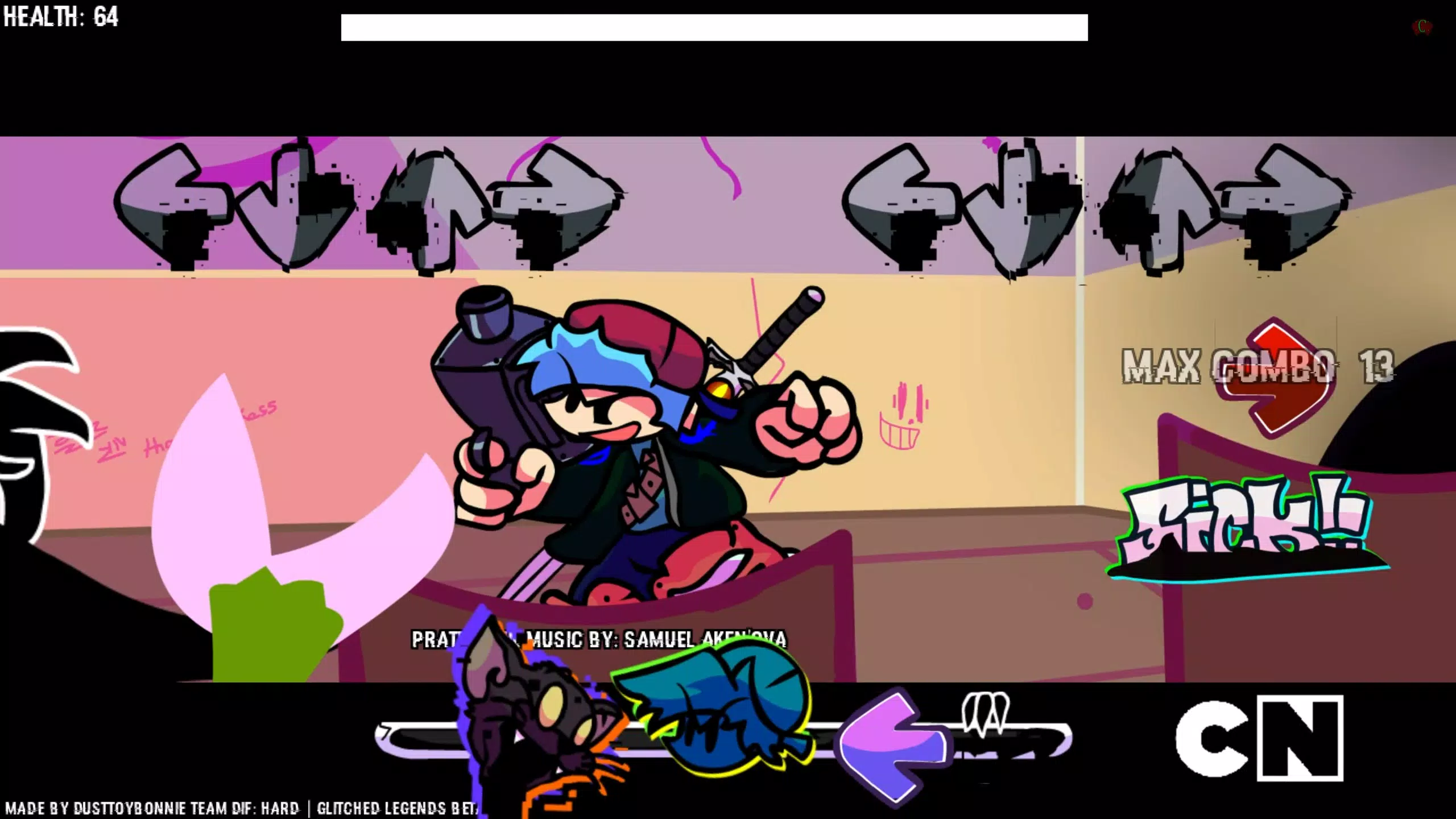 FNF闪耀的传奇Mod