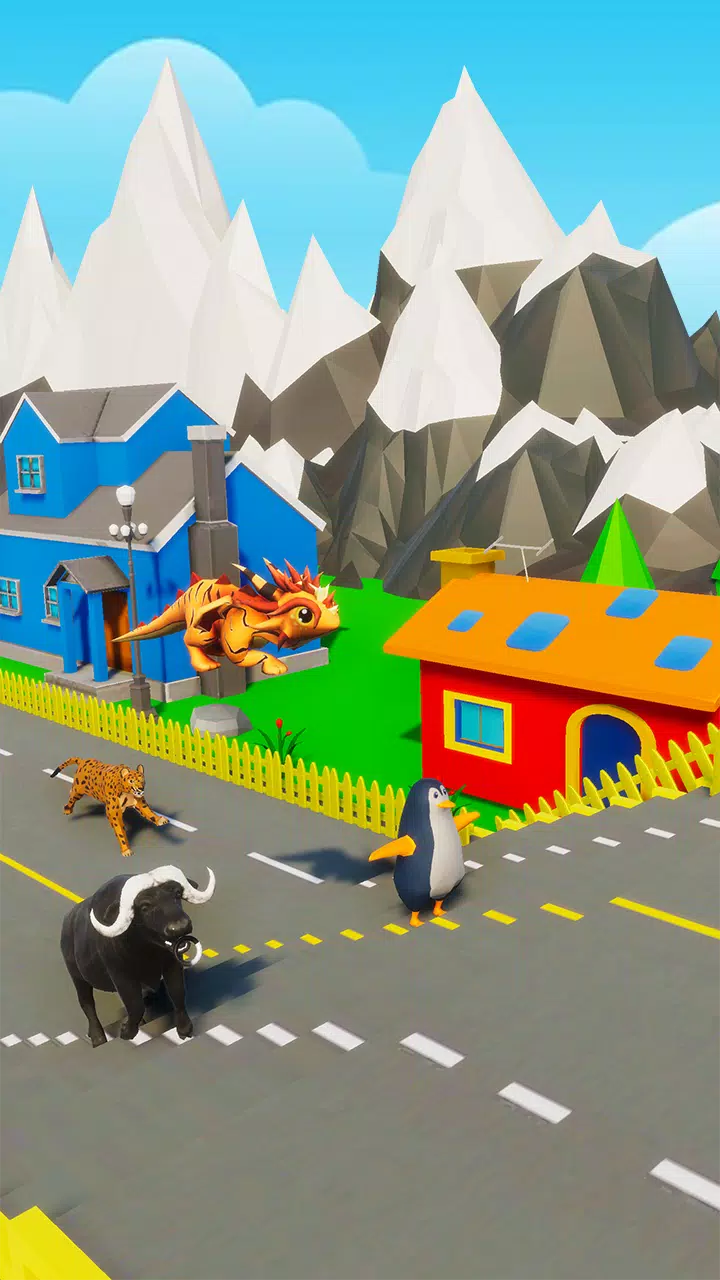 动物变换转换比赛3D