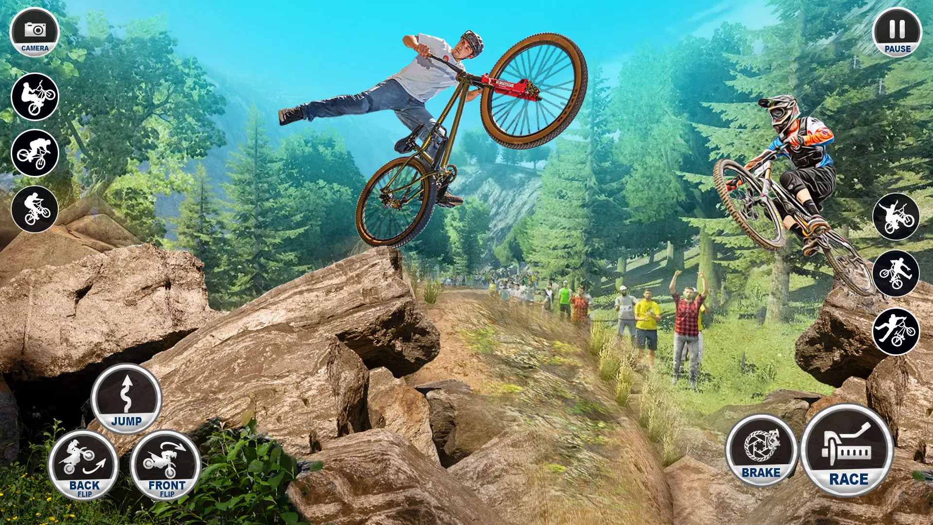 山地自行车驾驶自行车游戏 山地自行车驾驶自行车游戏