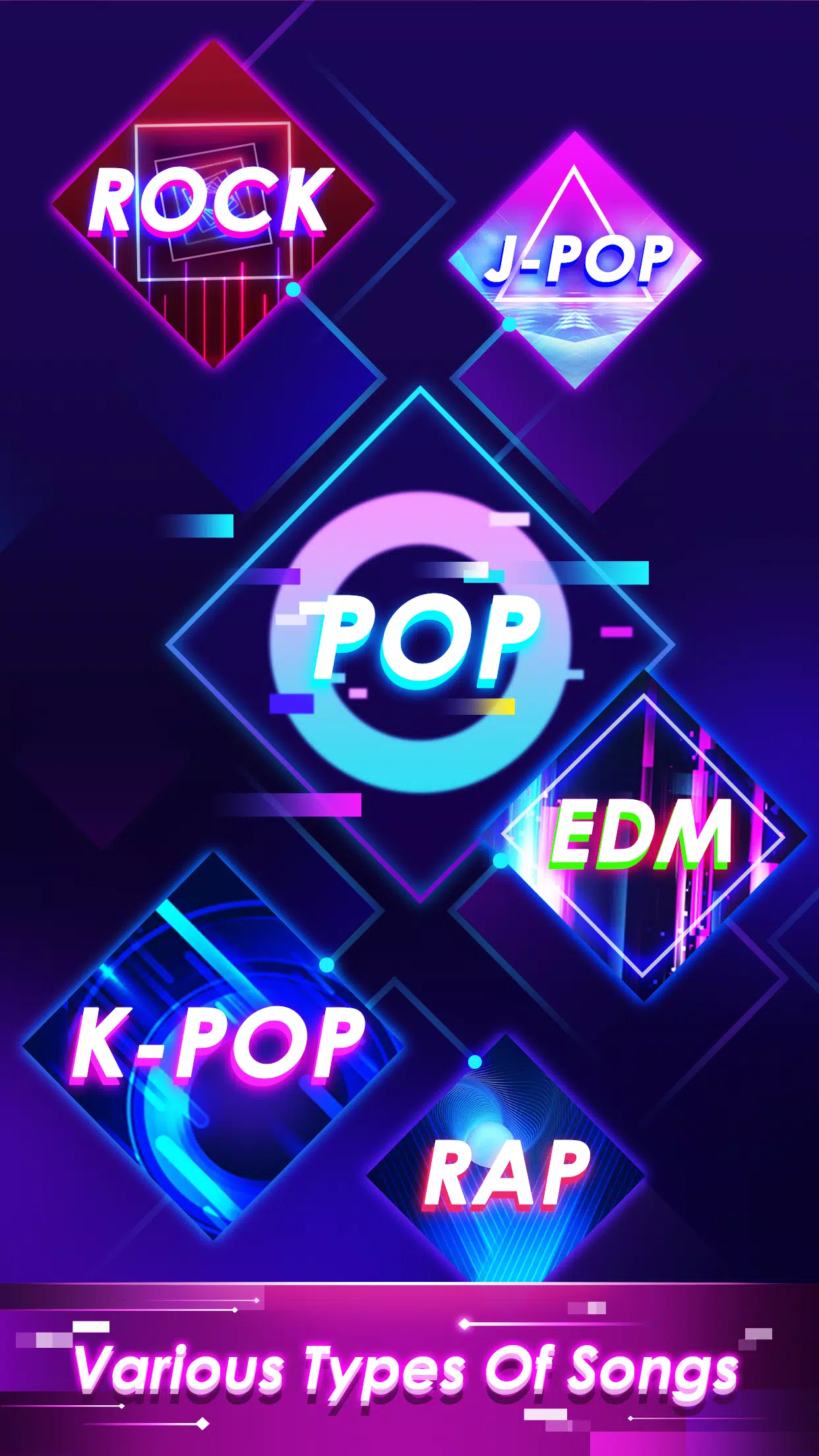 魔术瓷砖跳跃：EDM冲刺球