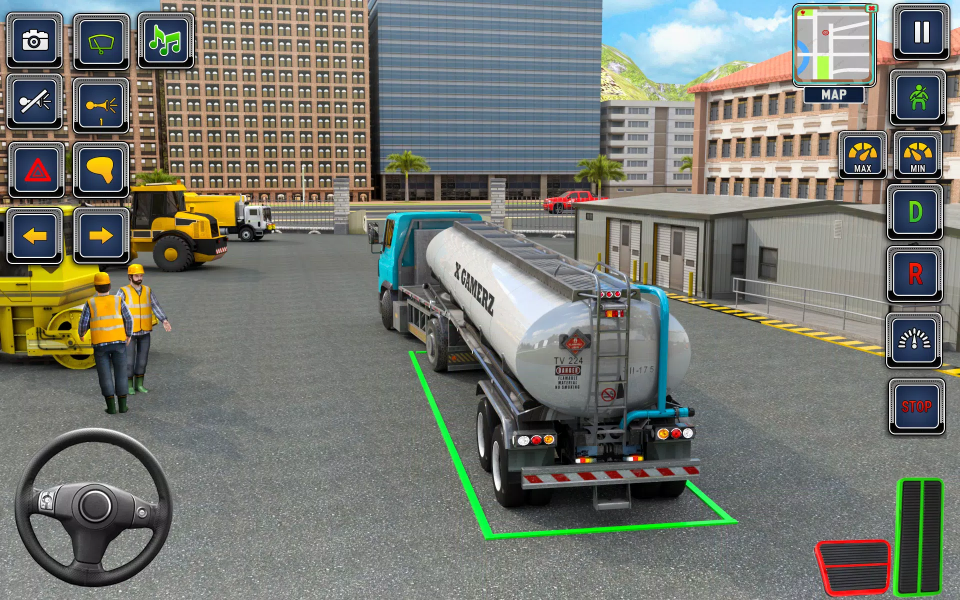 美国卡车驾驶运输3D