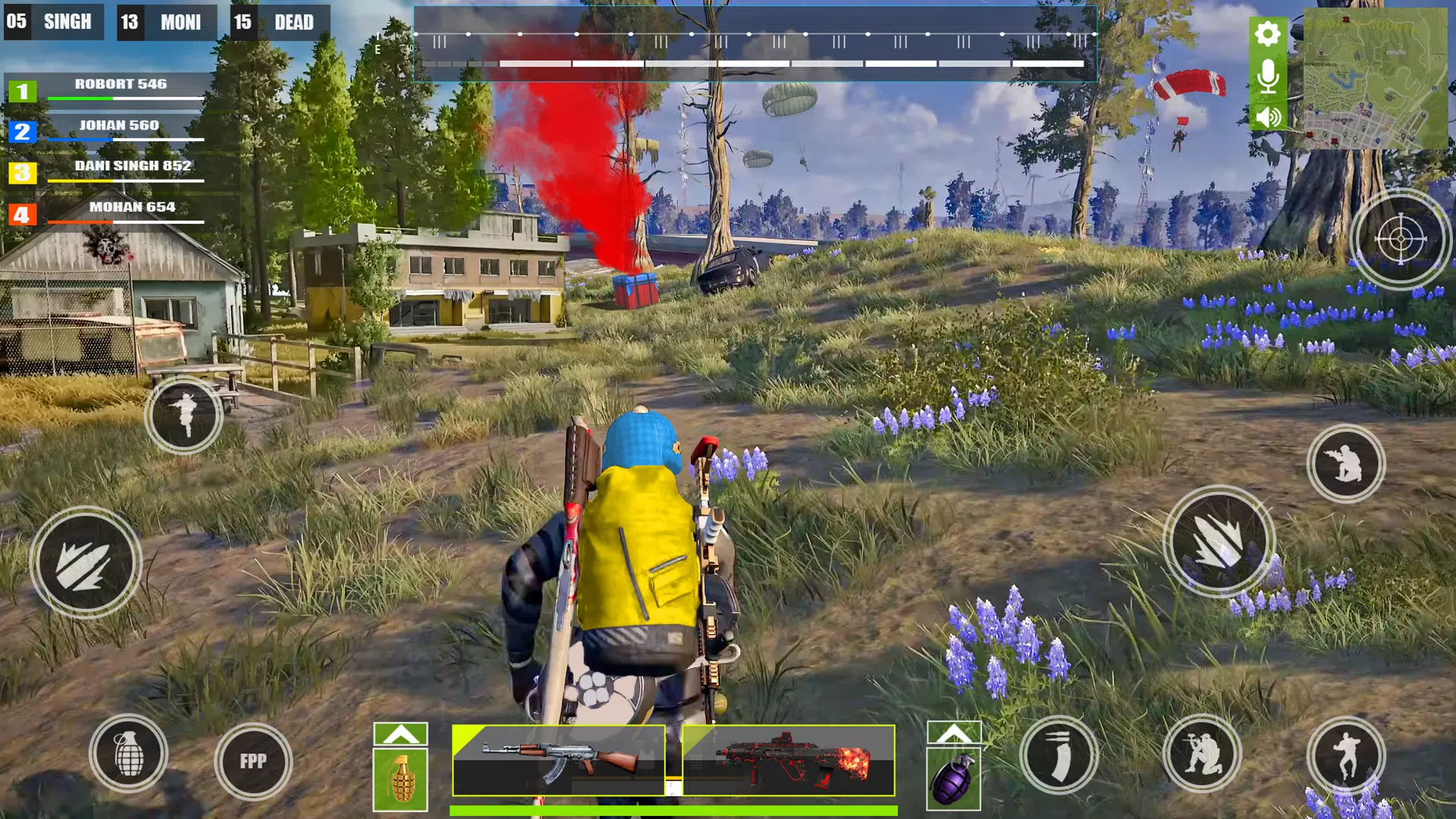 第一人称射击游戏 火焰游戏