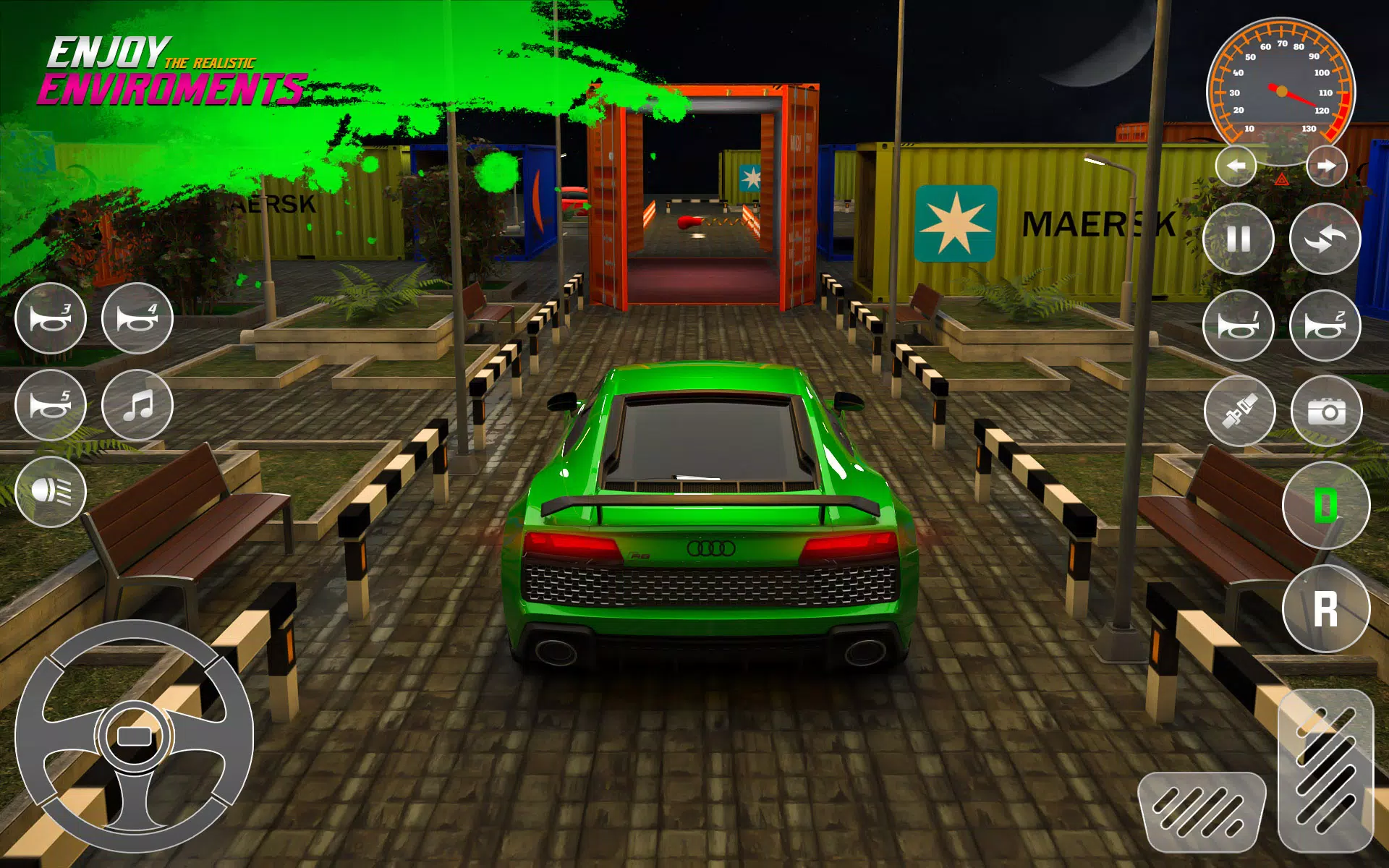 城市汽车游戏：驾校