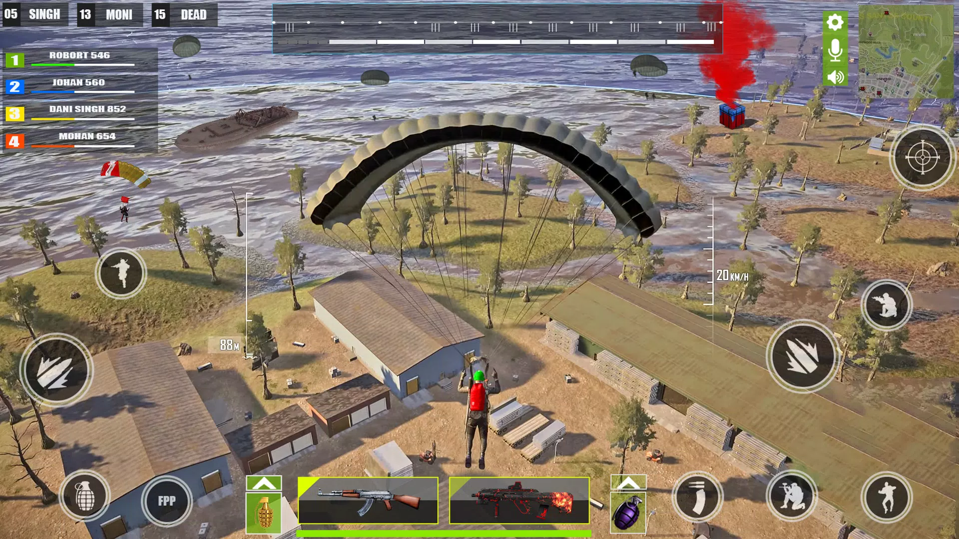 第一人称射击游戏 火焰游戏