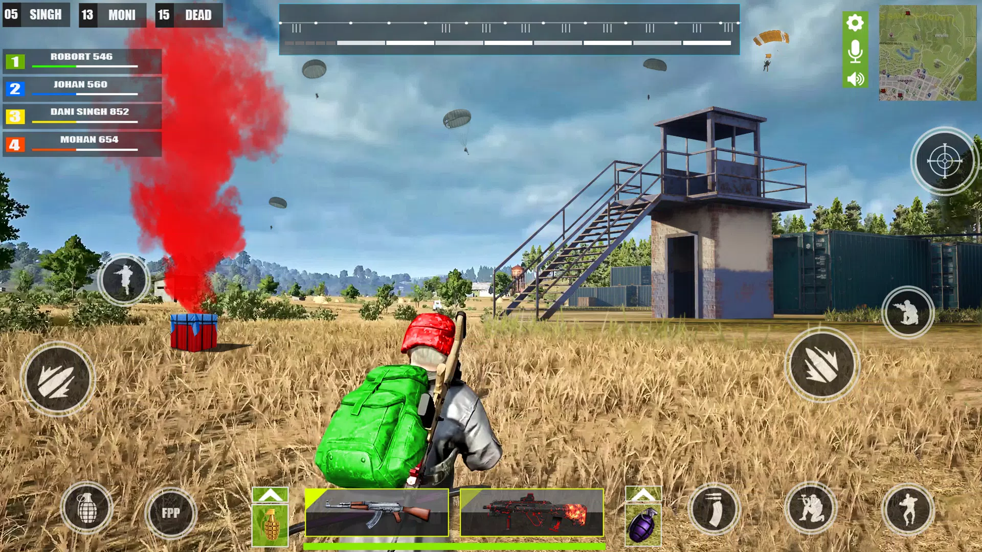 第一人称射击游戏 火焰游戏