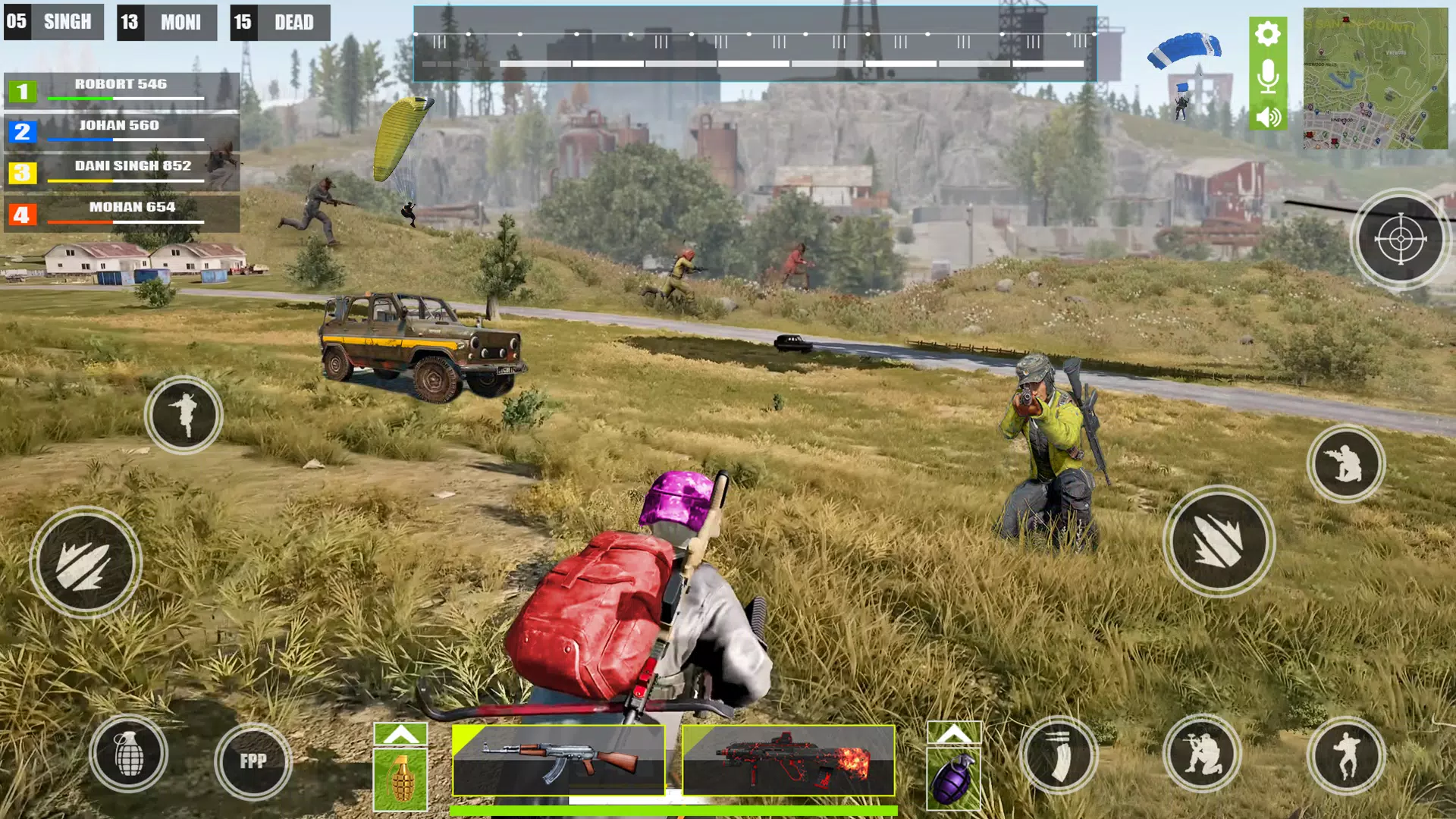 第一人称射击游戏 火焰游戏