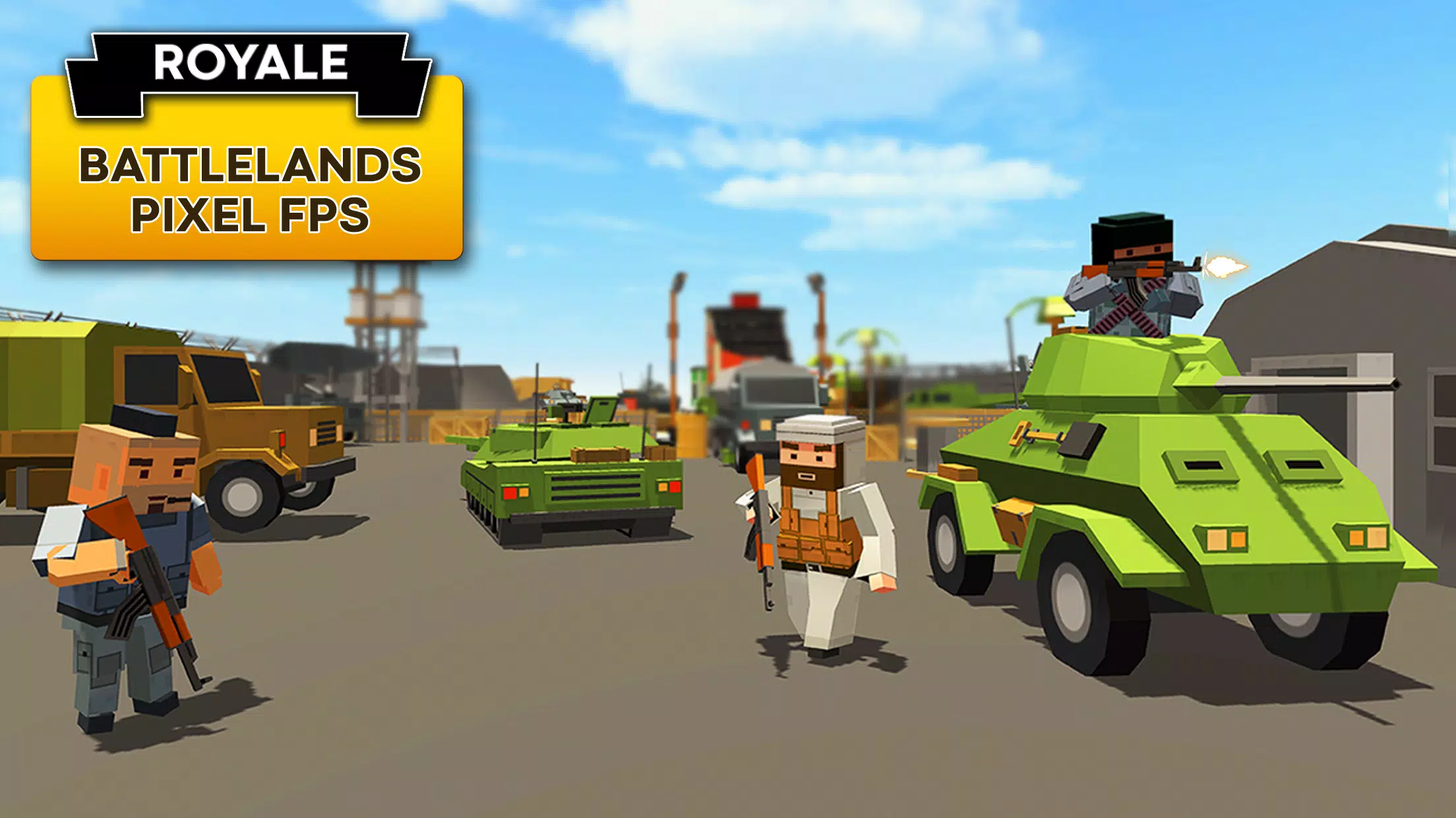 纸箱FPS射击游戏