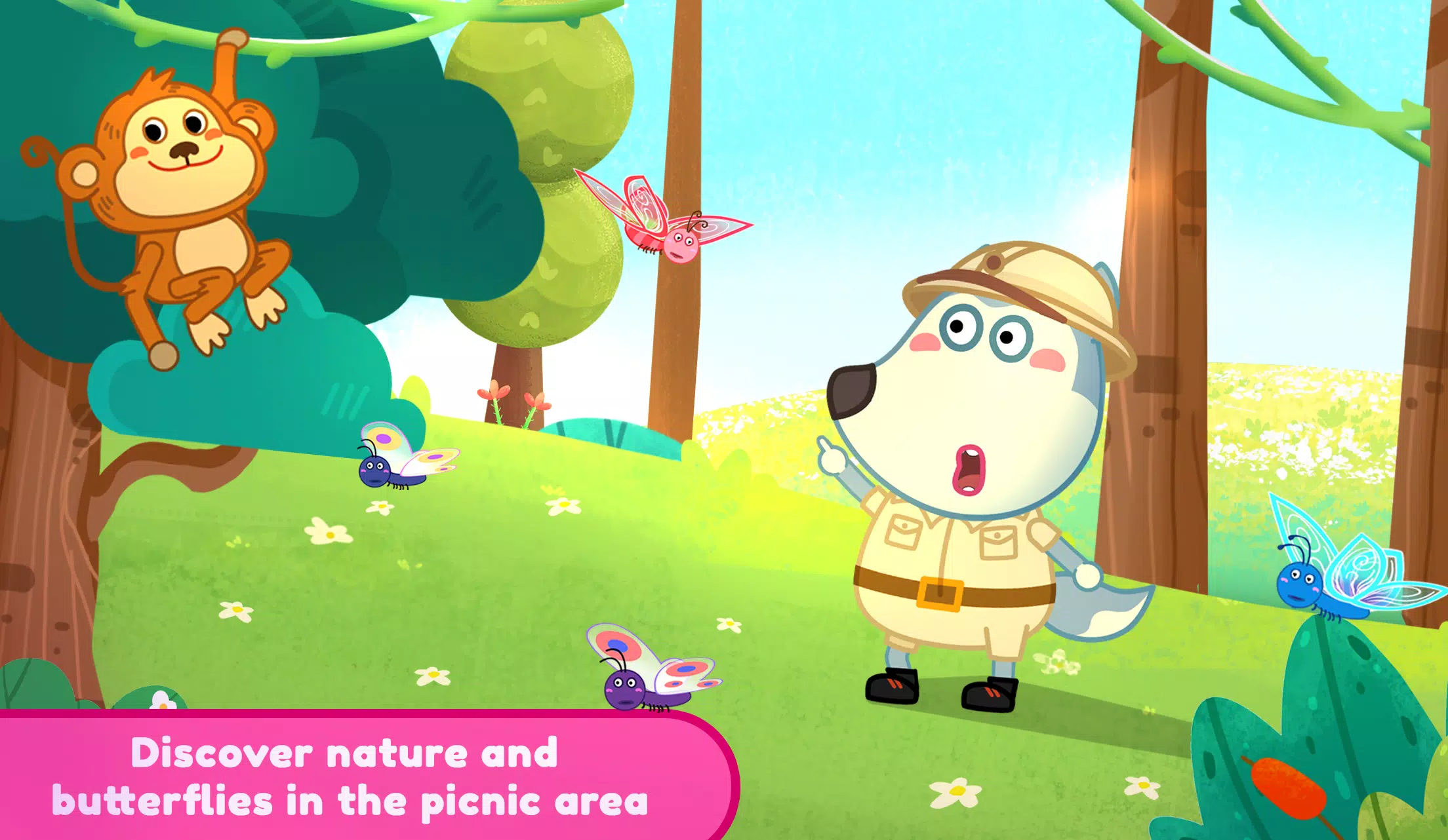 Wolfoo家庭野餐冒险 Wolfoo家庭野餐冒险