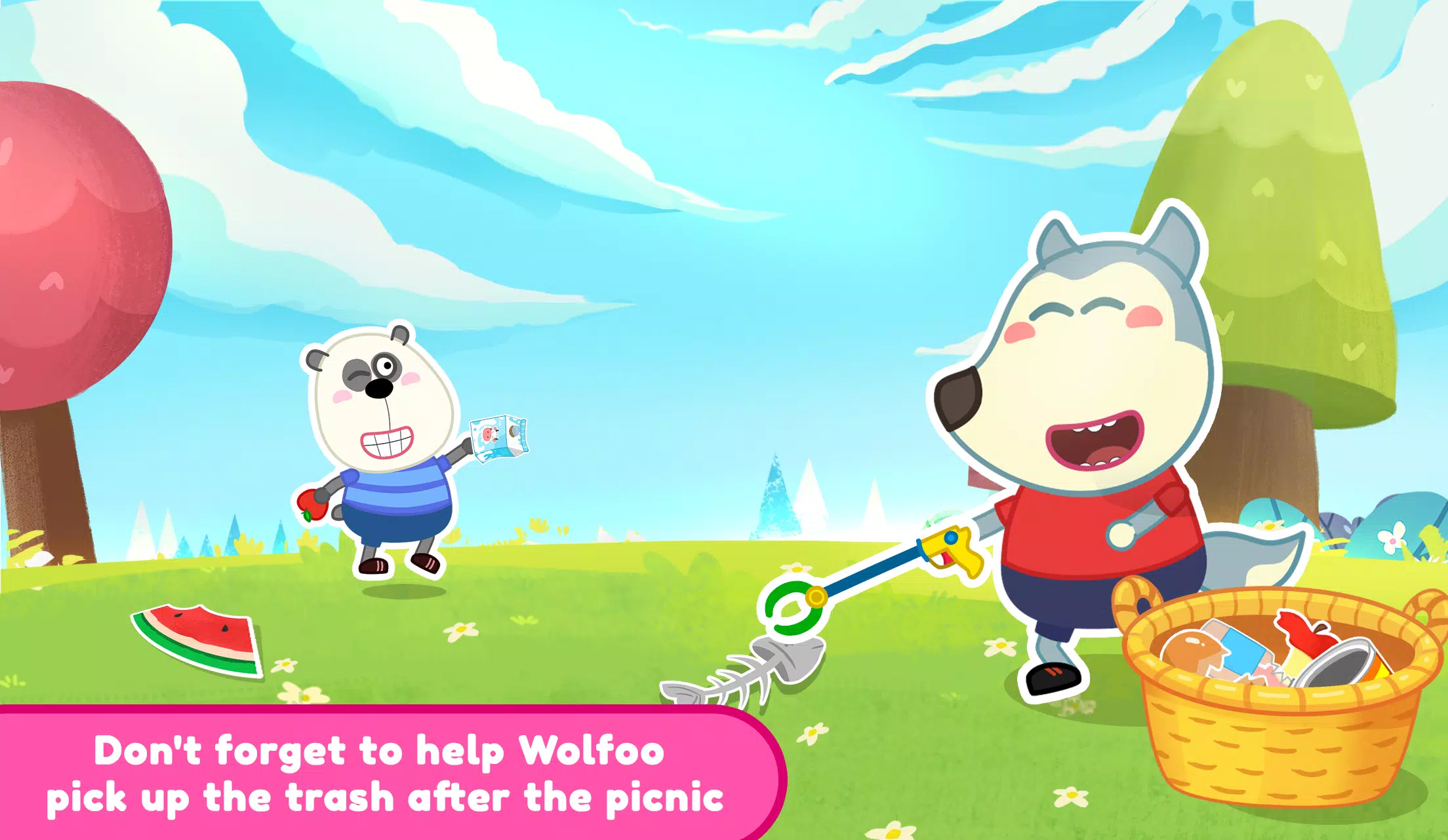 Wolfoo家庭野餐冒险 Wolfoo家庭野餐冒险
