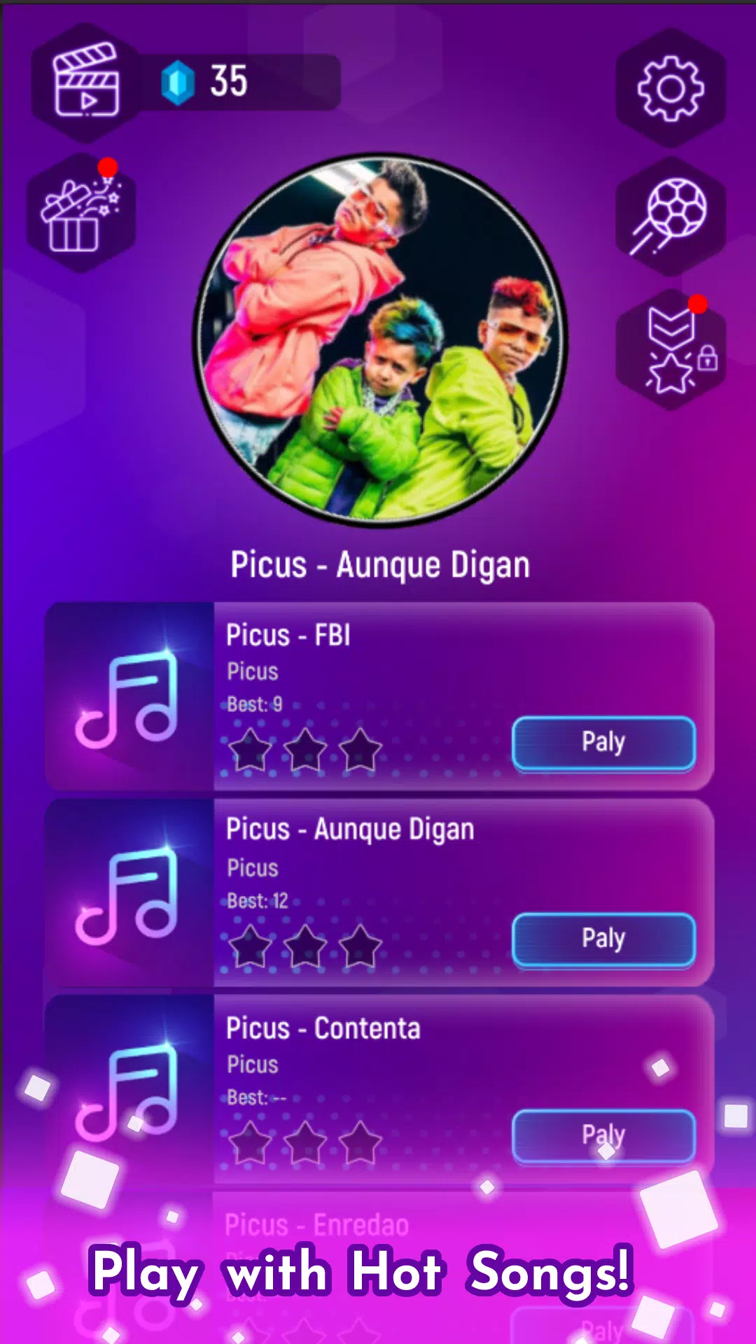 Picus瓷砖跳跃游戏